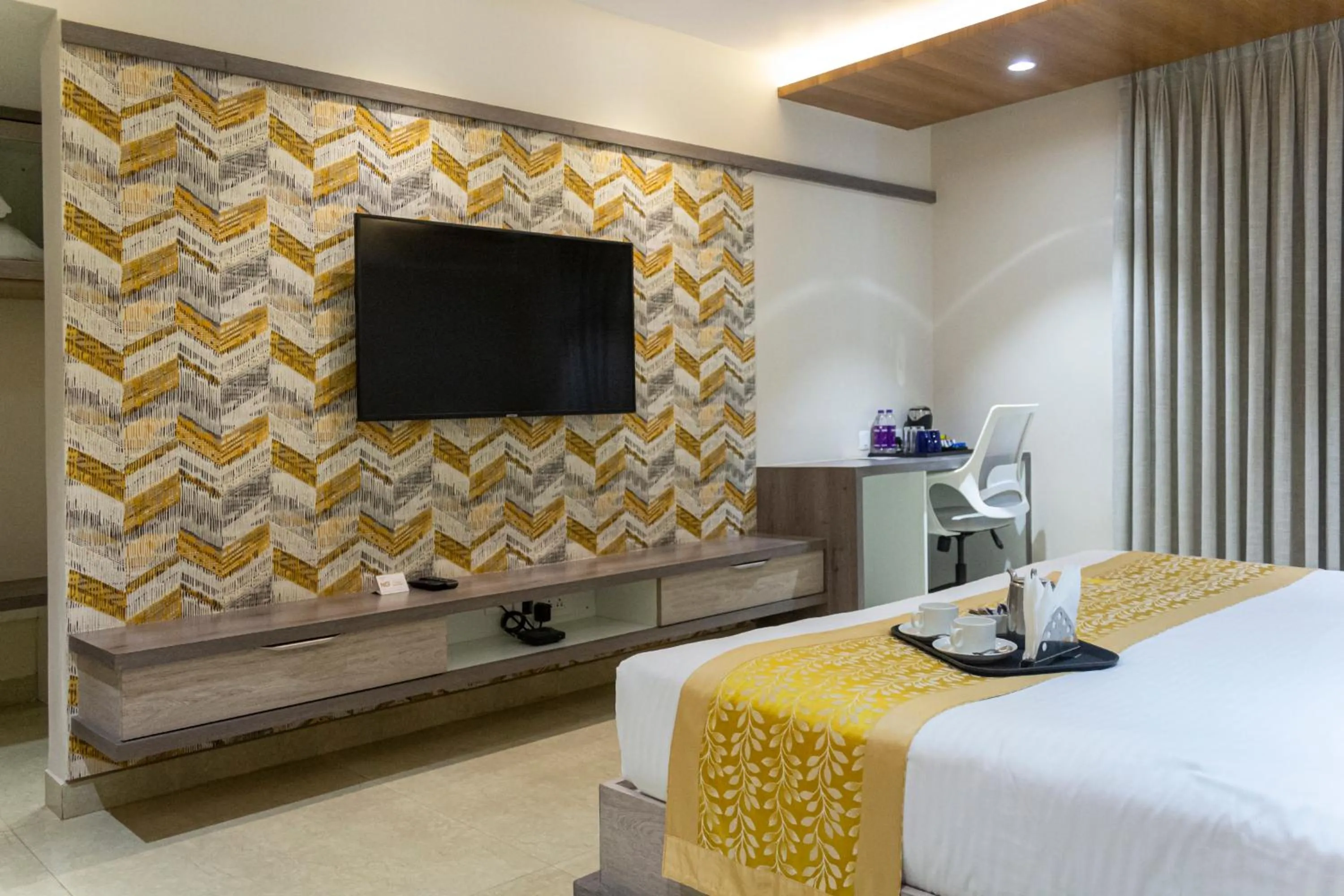 Bed in CENTRAL A BOUTIQUE HOTEL