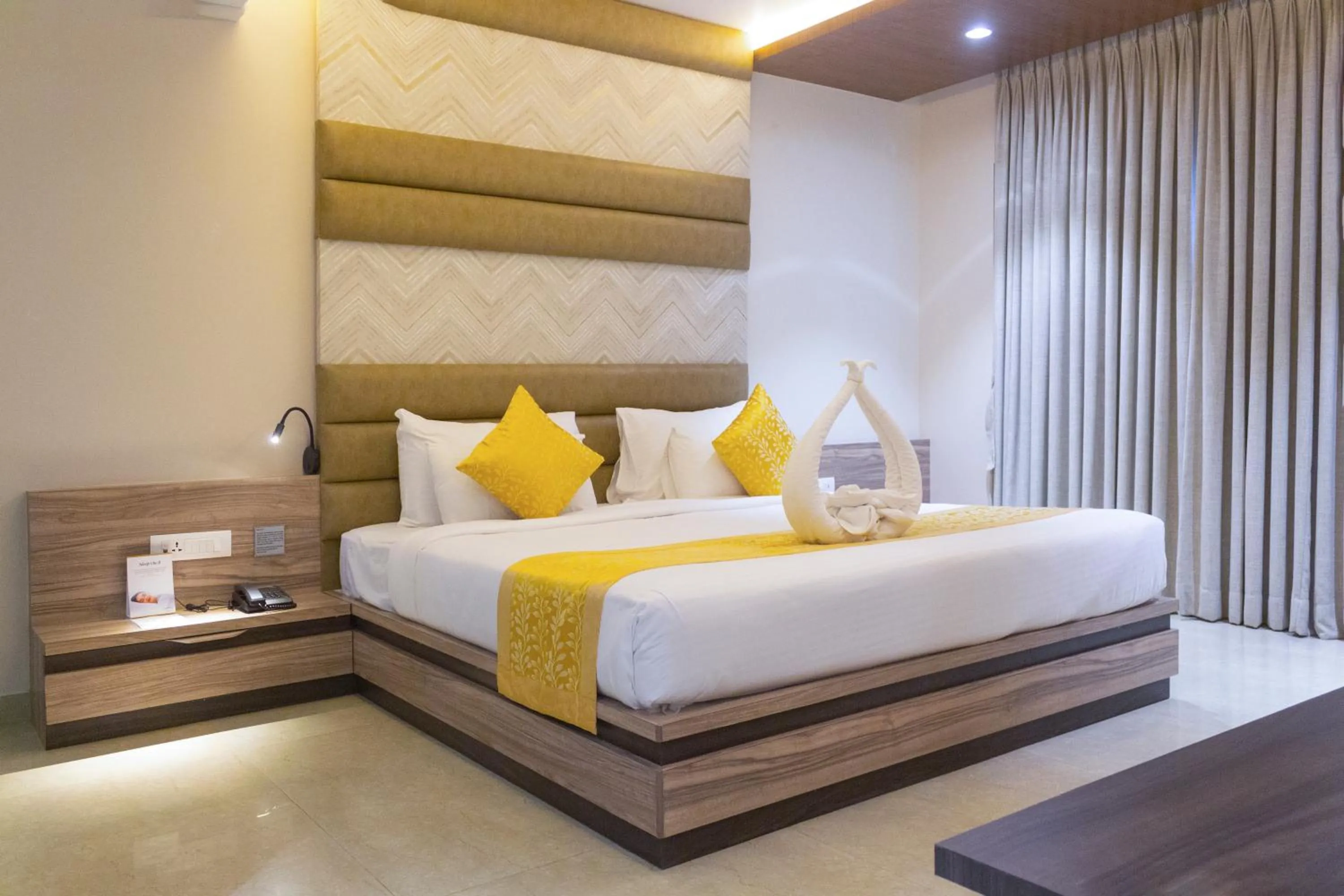 Bed in CENTRAL A BOUTIQUE HOTEL