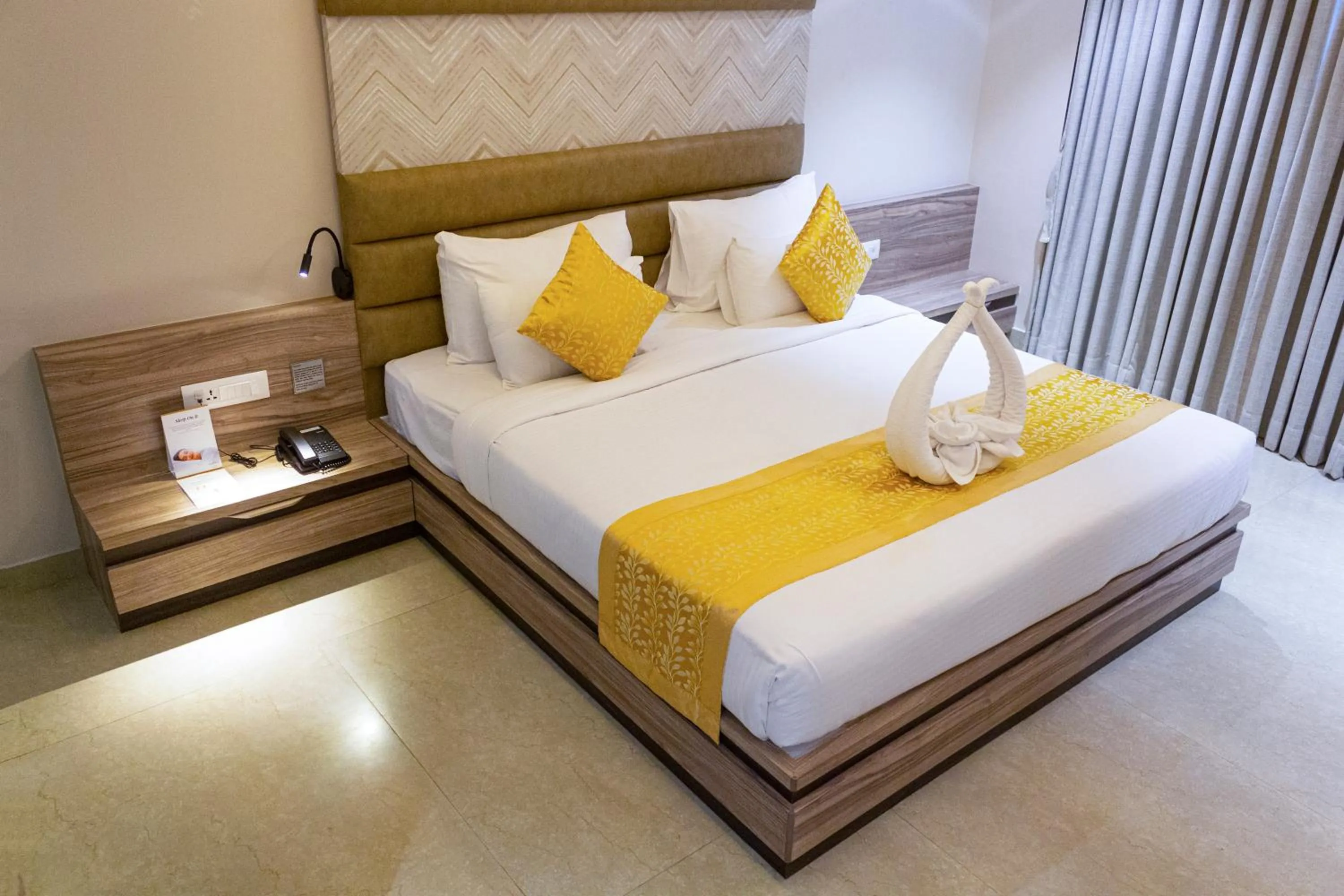 Bed in CENTRAL A BOUTIQUE HOTEL