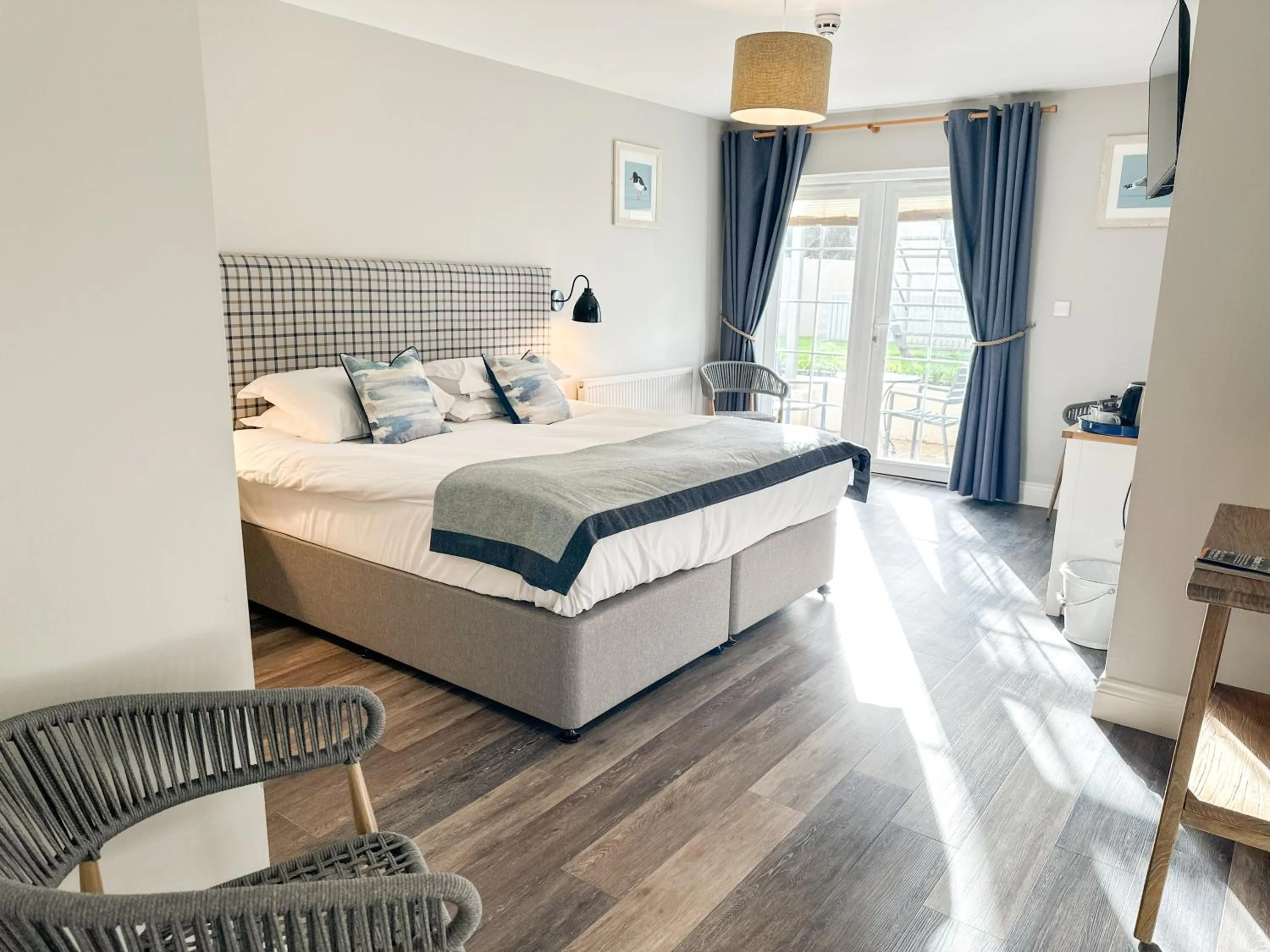 Bed in Beach House Hotel