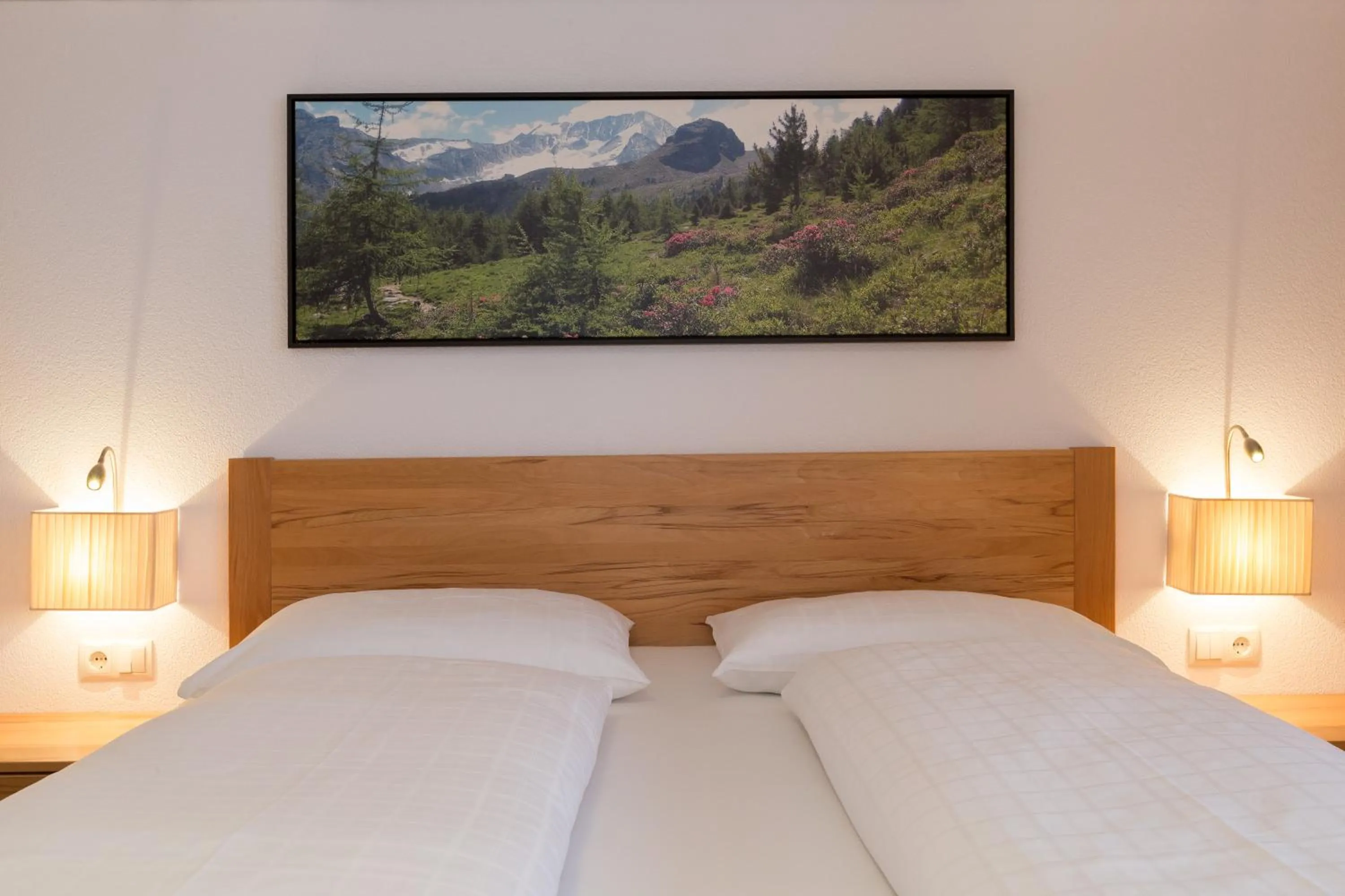 Decorative detail, Bed in Residence Aichner