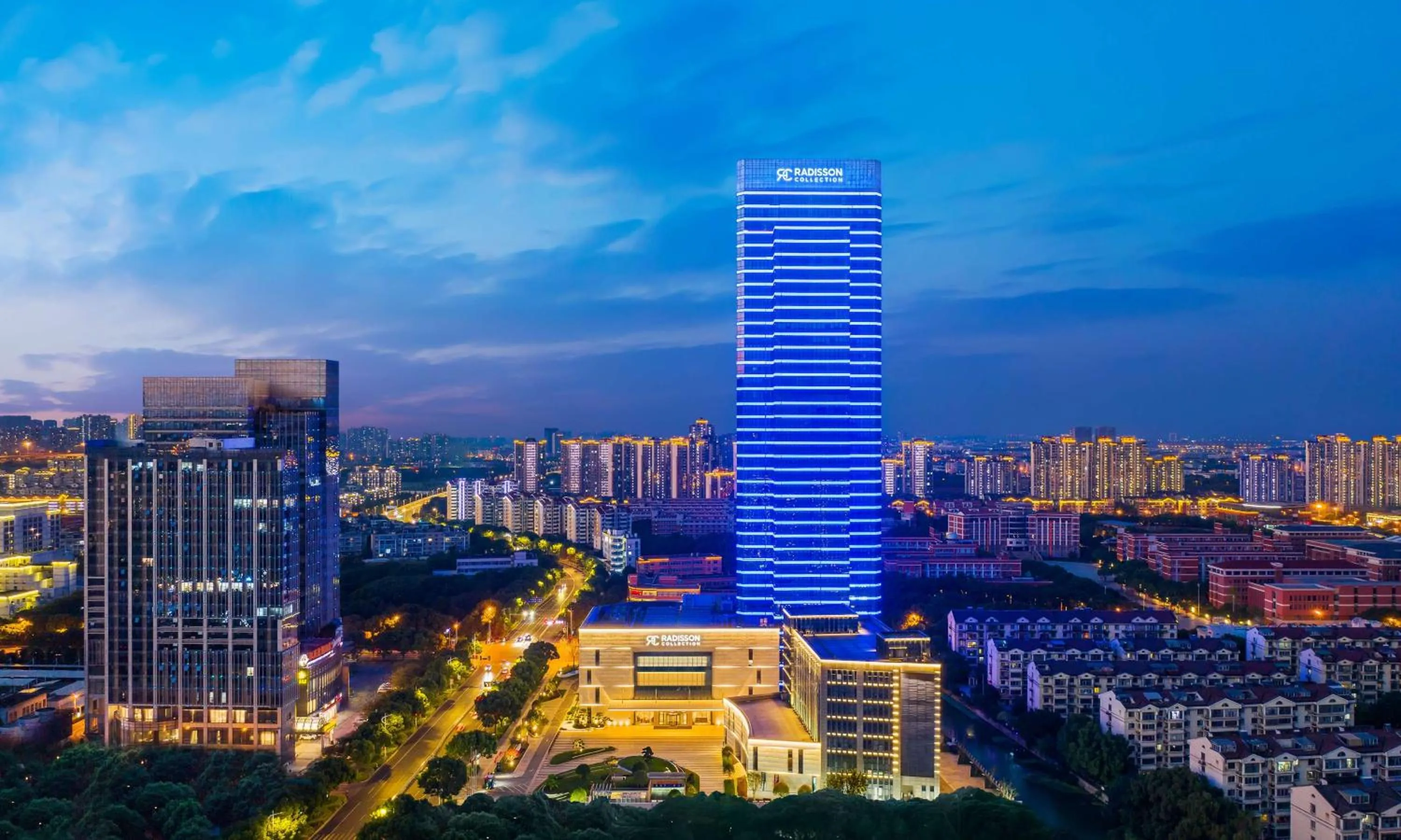 Property building in Radisson Collection, Wuxi