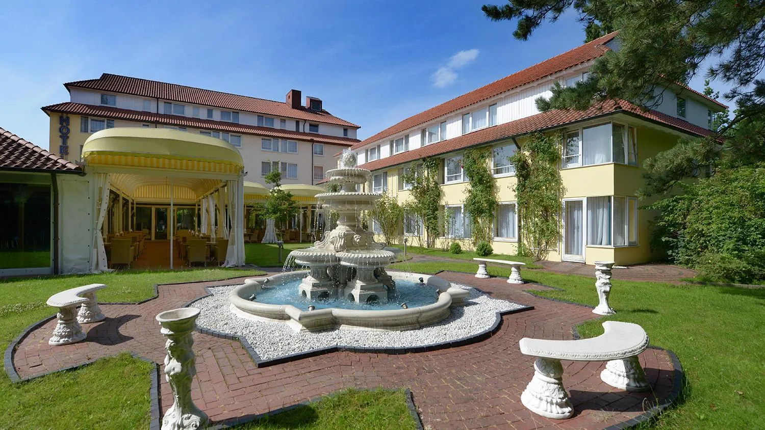 Garden in Parkhotel Stader Hof