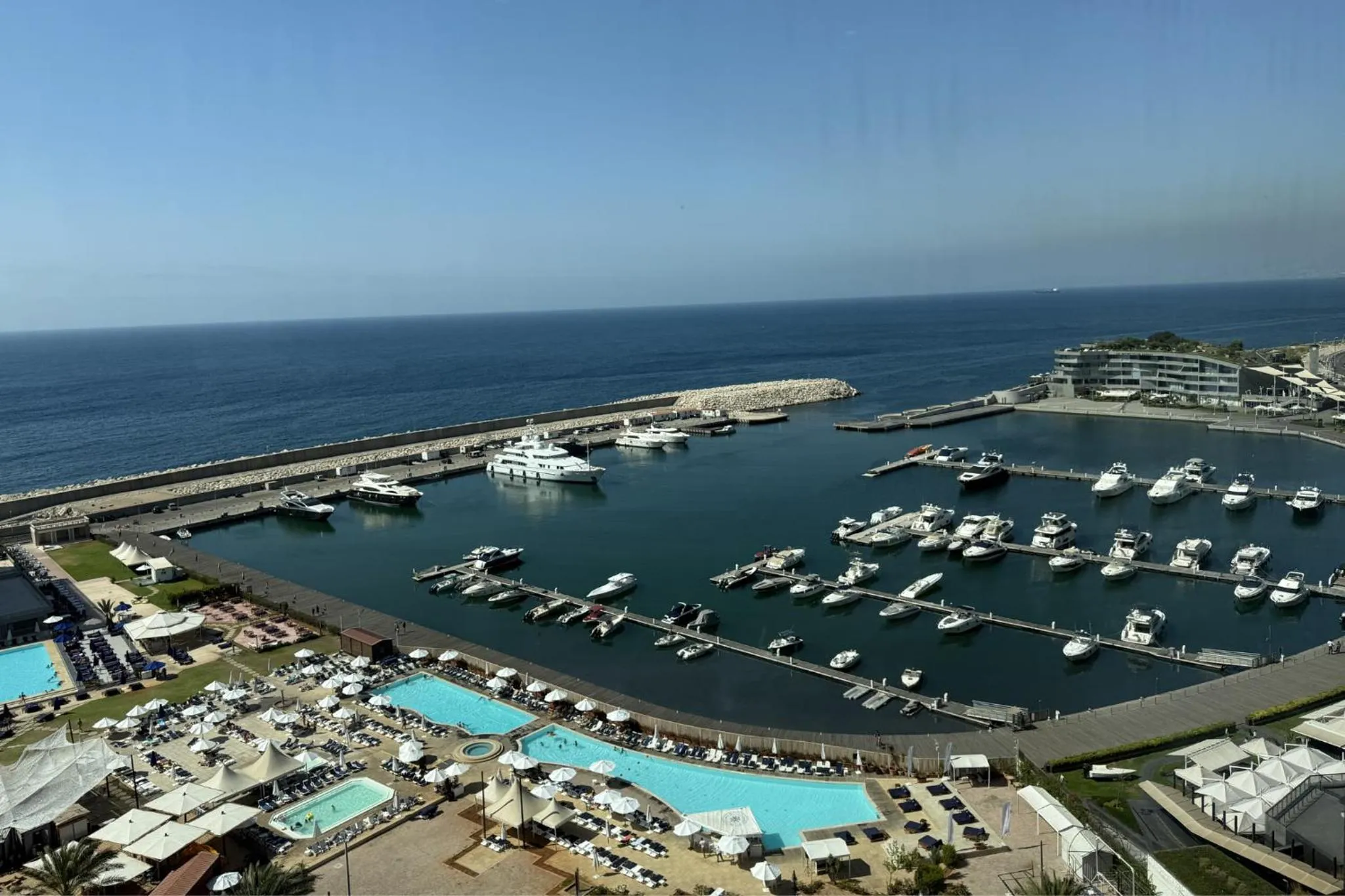 View (from property/room) in voco Beirut Central District by IHG