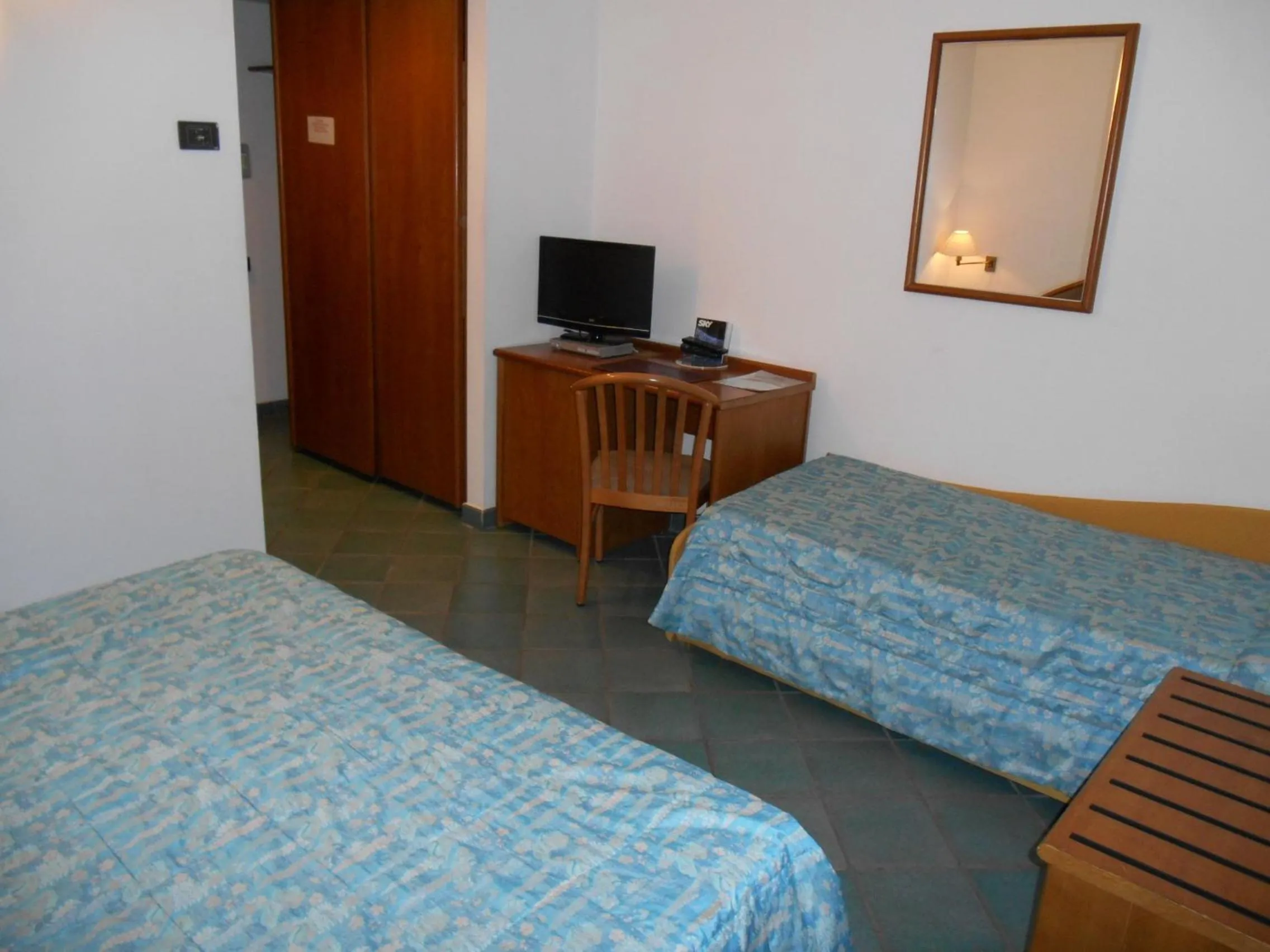 Bed in Hotel Pagnani