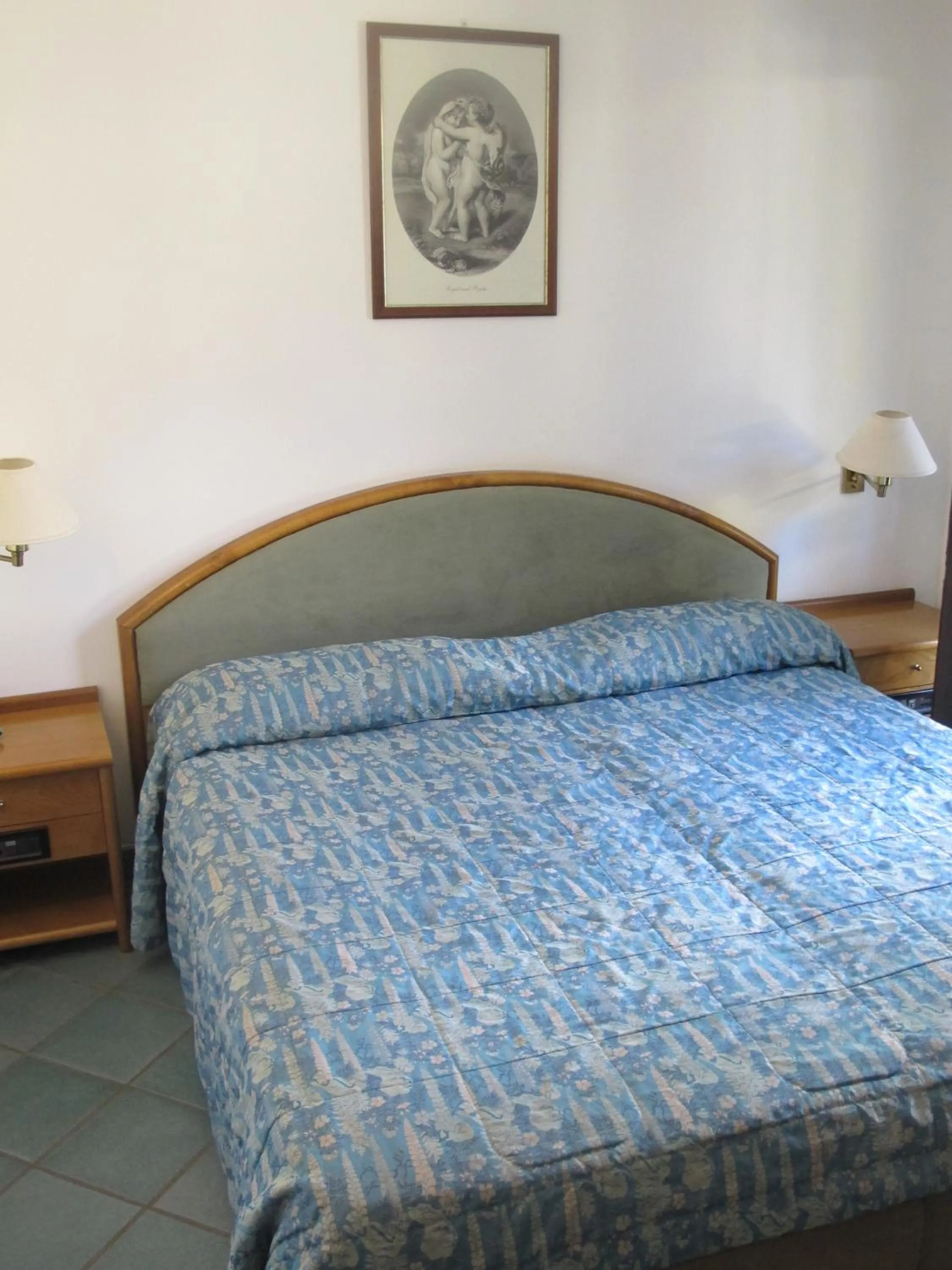 Bed in Hotel Pagnani