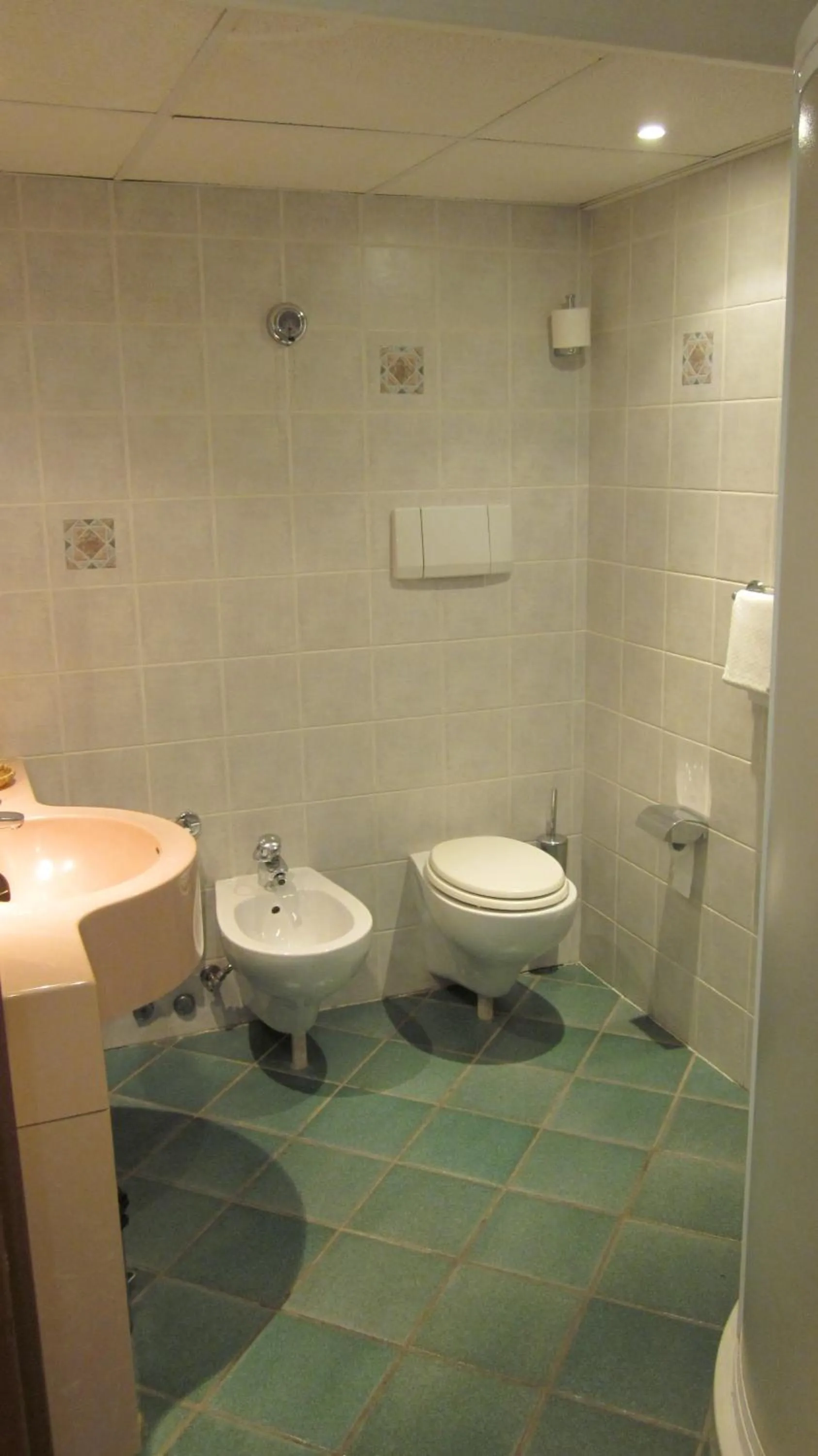 Shower in Hotel Pagnani