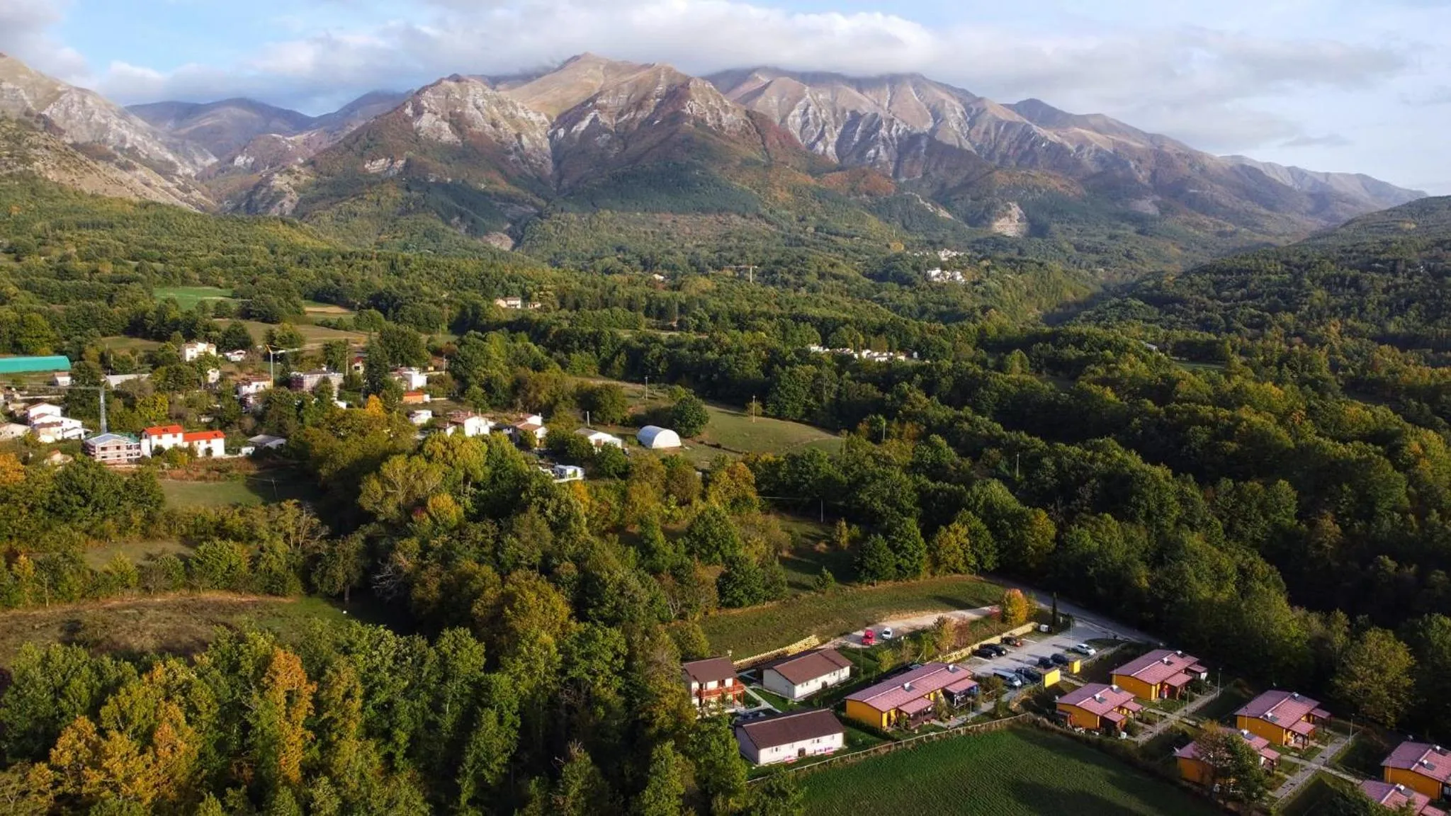 Mountain view in Albergo Diffuso Borgo Retrosi di Amatrice