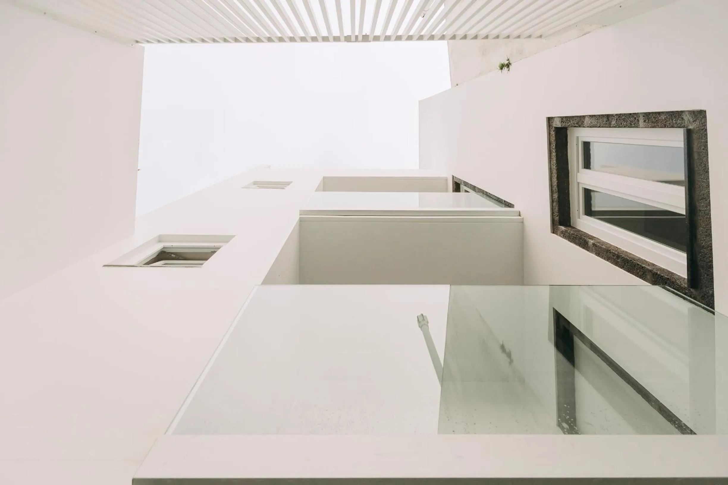 Inner courtyard view in Azores Inn - Family Suites