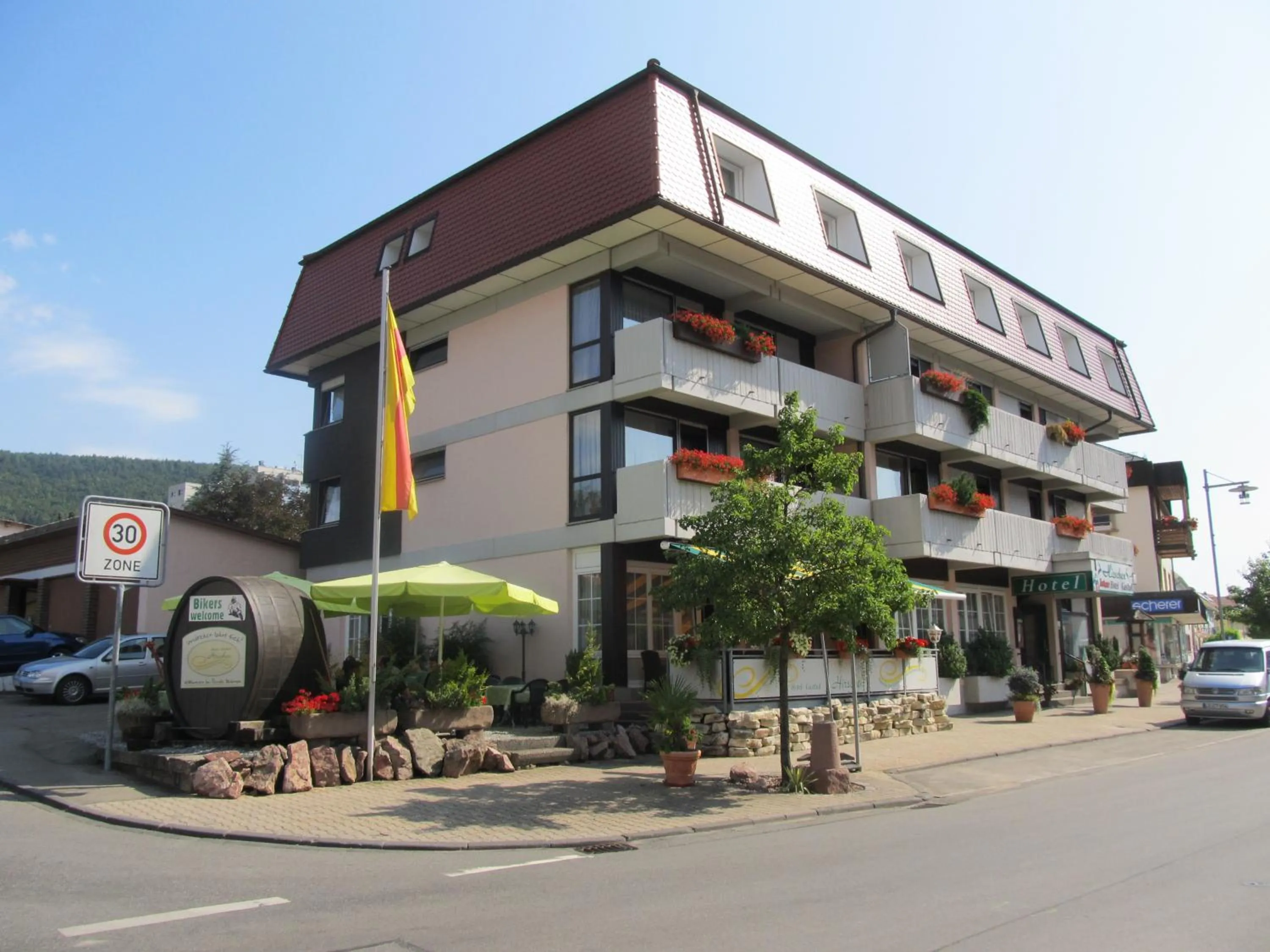 Property building in Hotel-Gasthof Hirschen