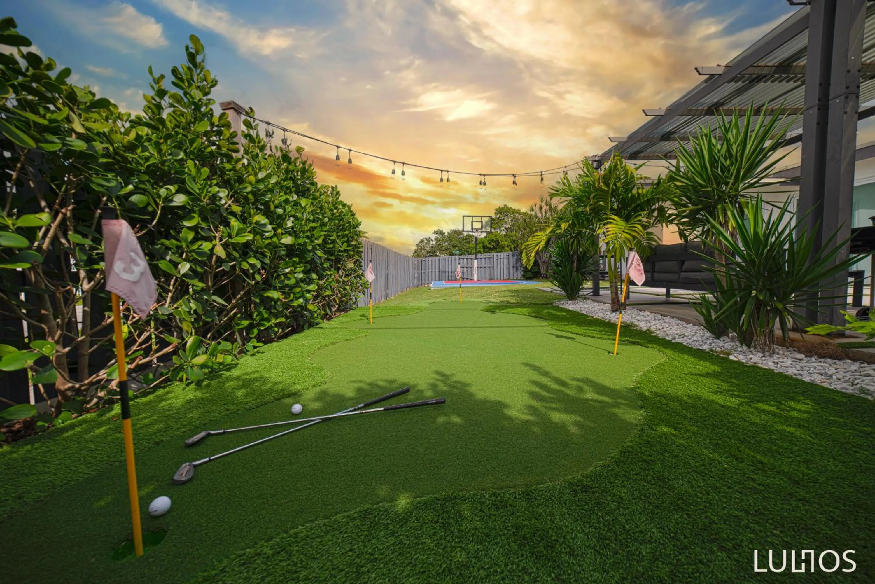 Spring in Magical Miami Retreat with Heated Pool, Mini Golf, and Basketball Court L19