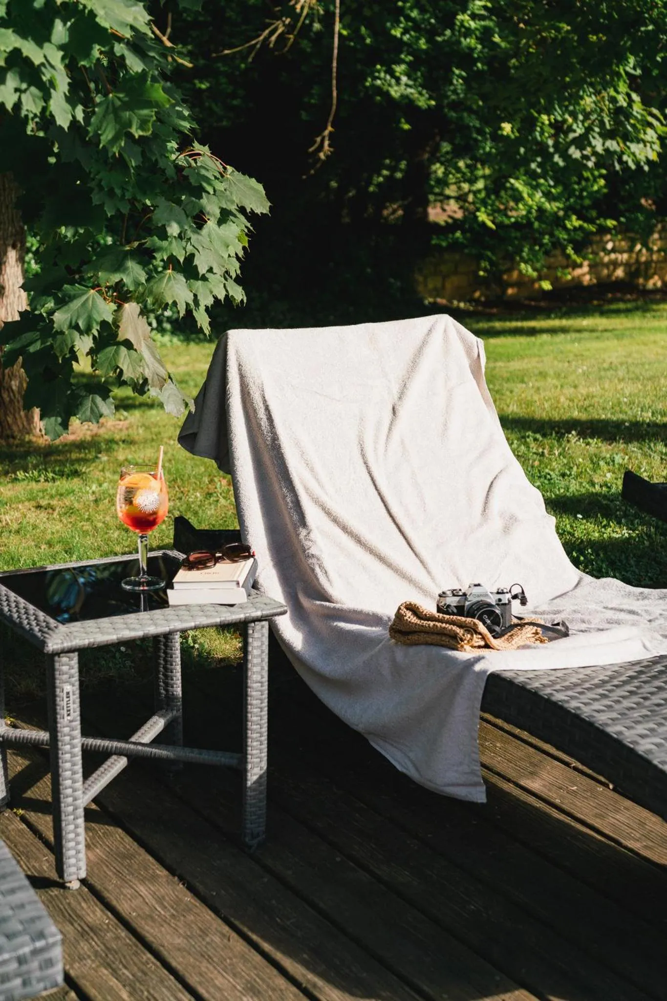 Swimming pool in Chateau du Clos de la Ribaudiere - Teritoria