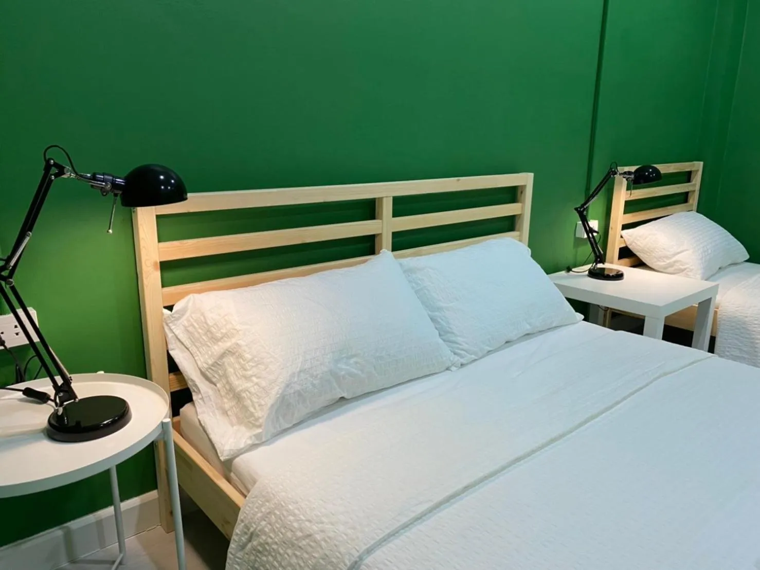 Bed in Grasshopper Bed and Cafe