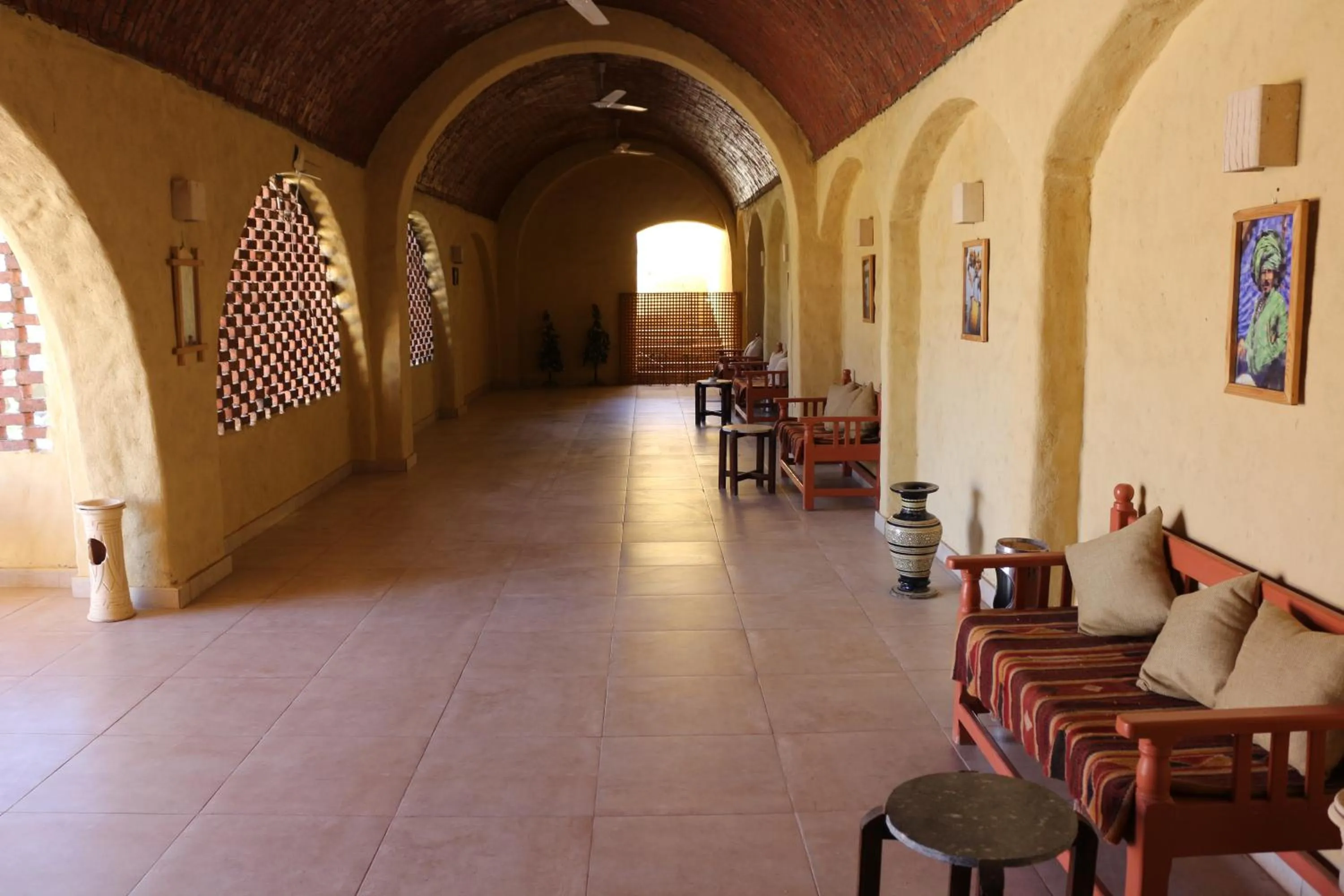 Seating area in Artika Wadi Kiki Hotel