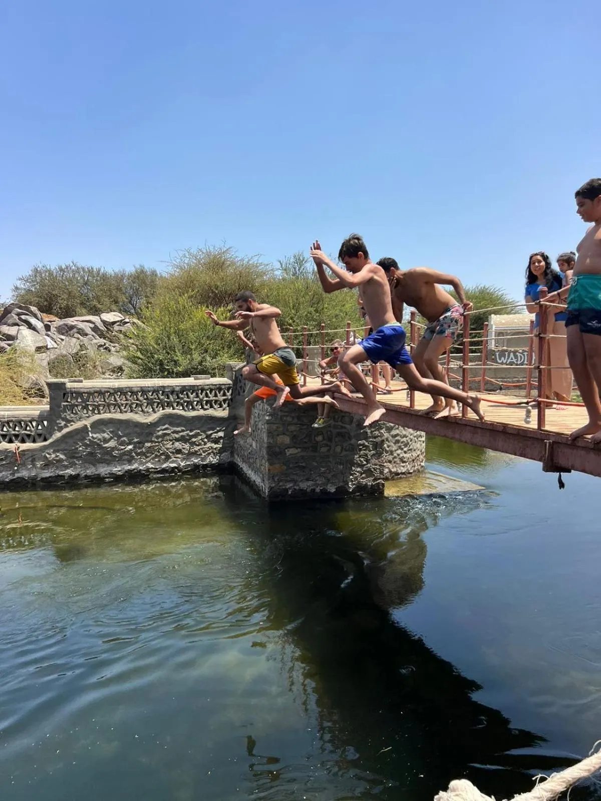 Swimming pool in Artika Wadi Kiki Hotel