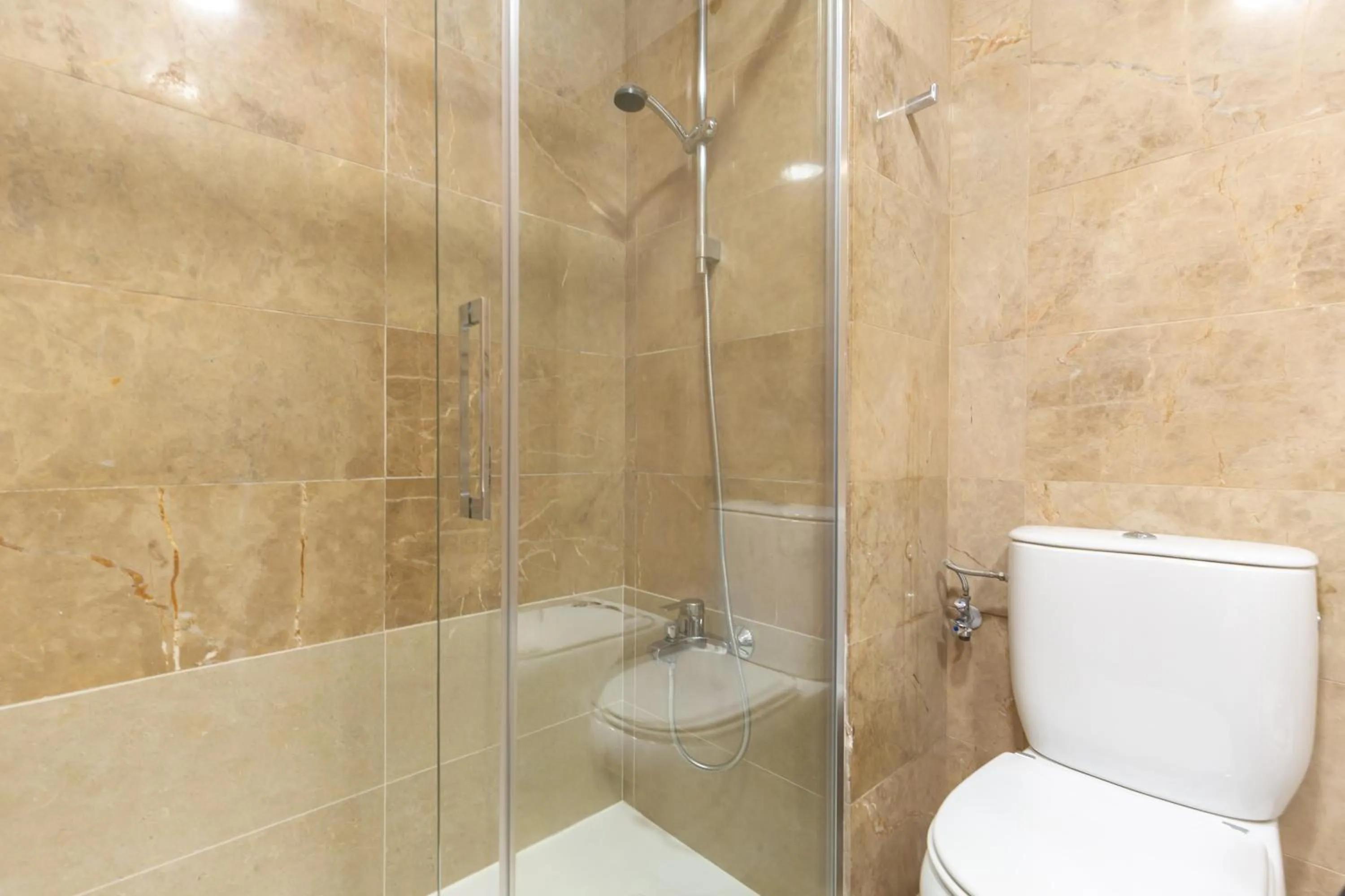 Shower in Picasso Suites