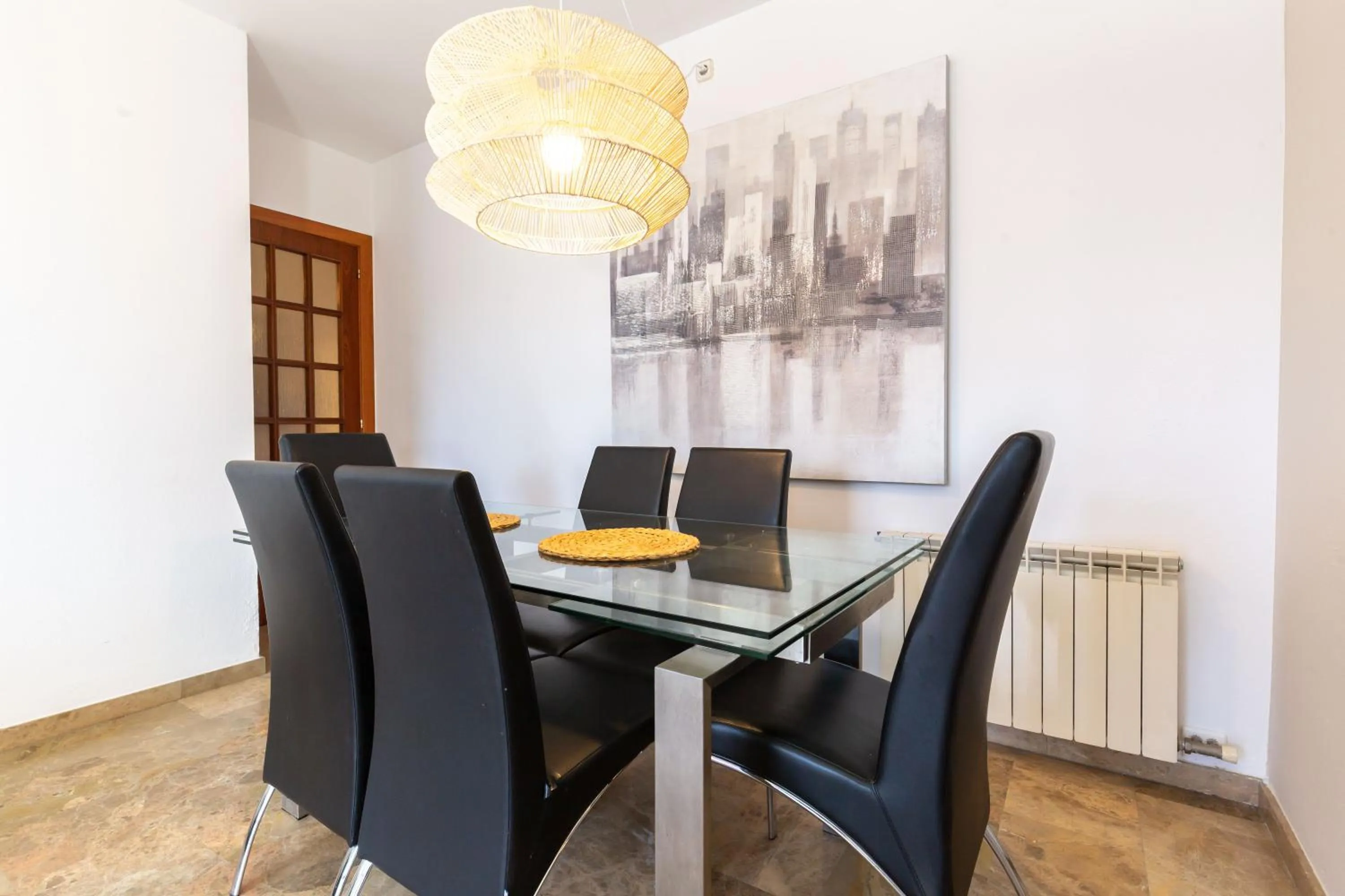 Seating area in Picasso Suites