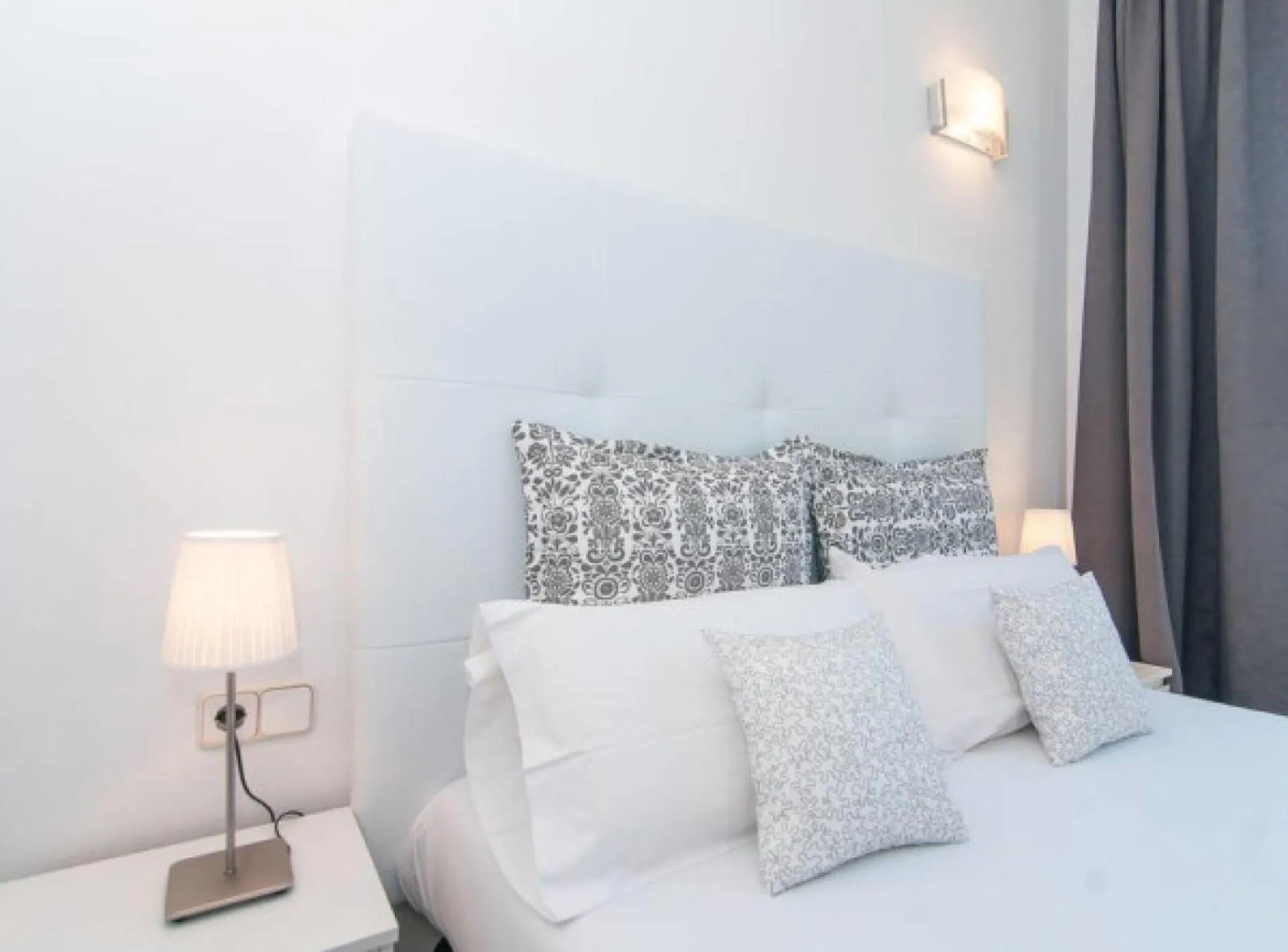 Bed in Picasso Suites