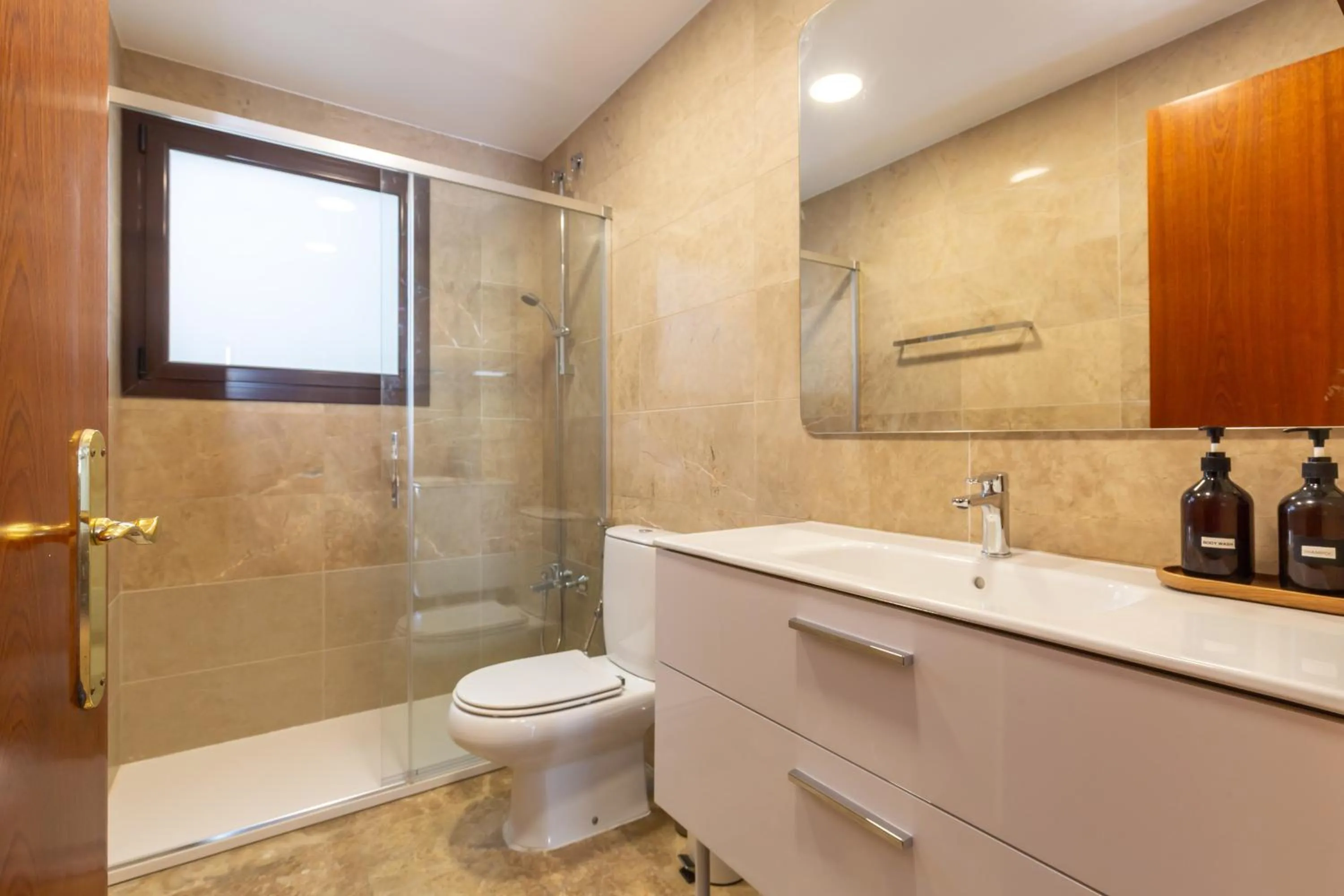 Shower in Picasso Suites