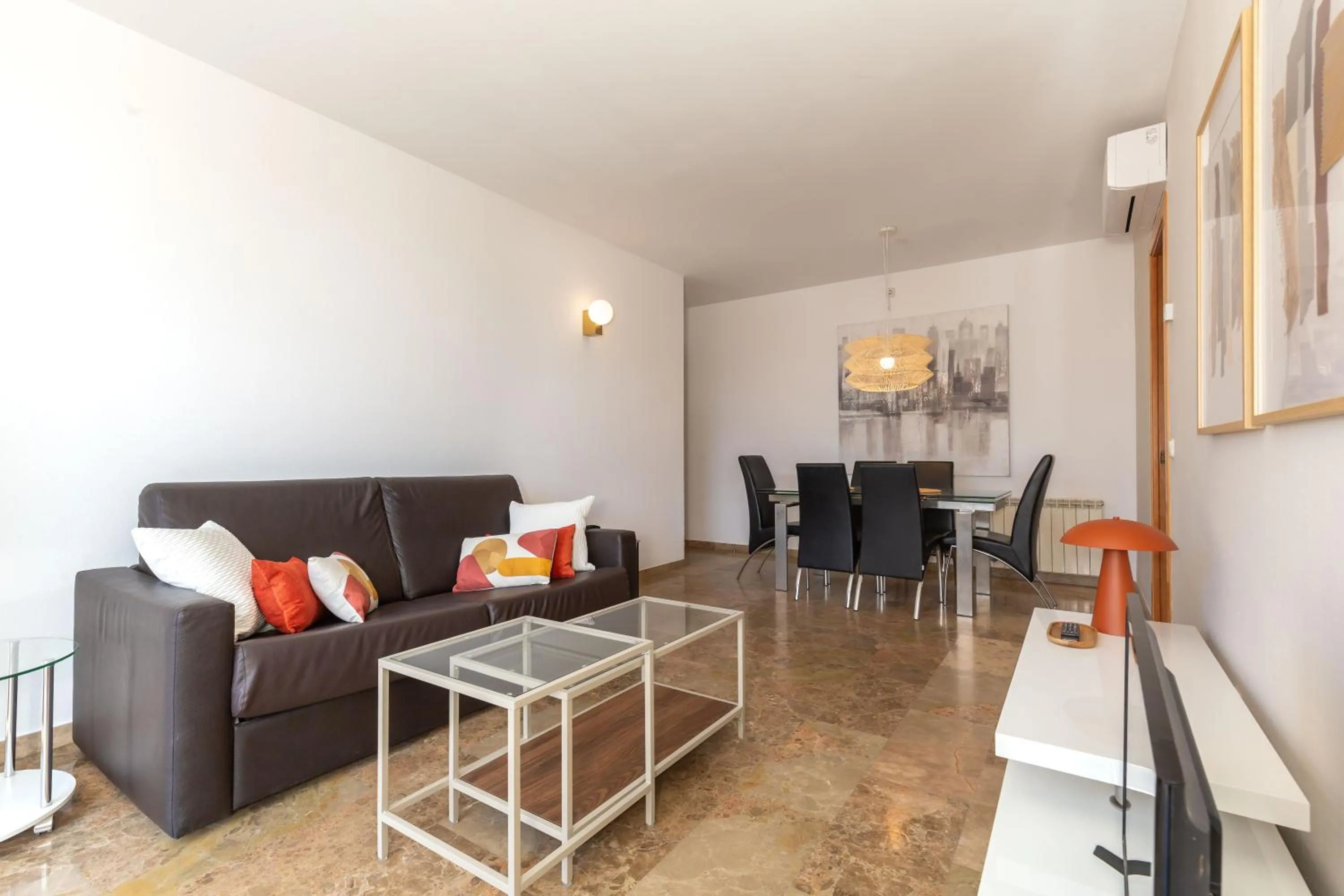 Living room in Picasso Suites