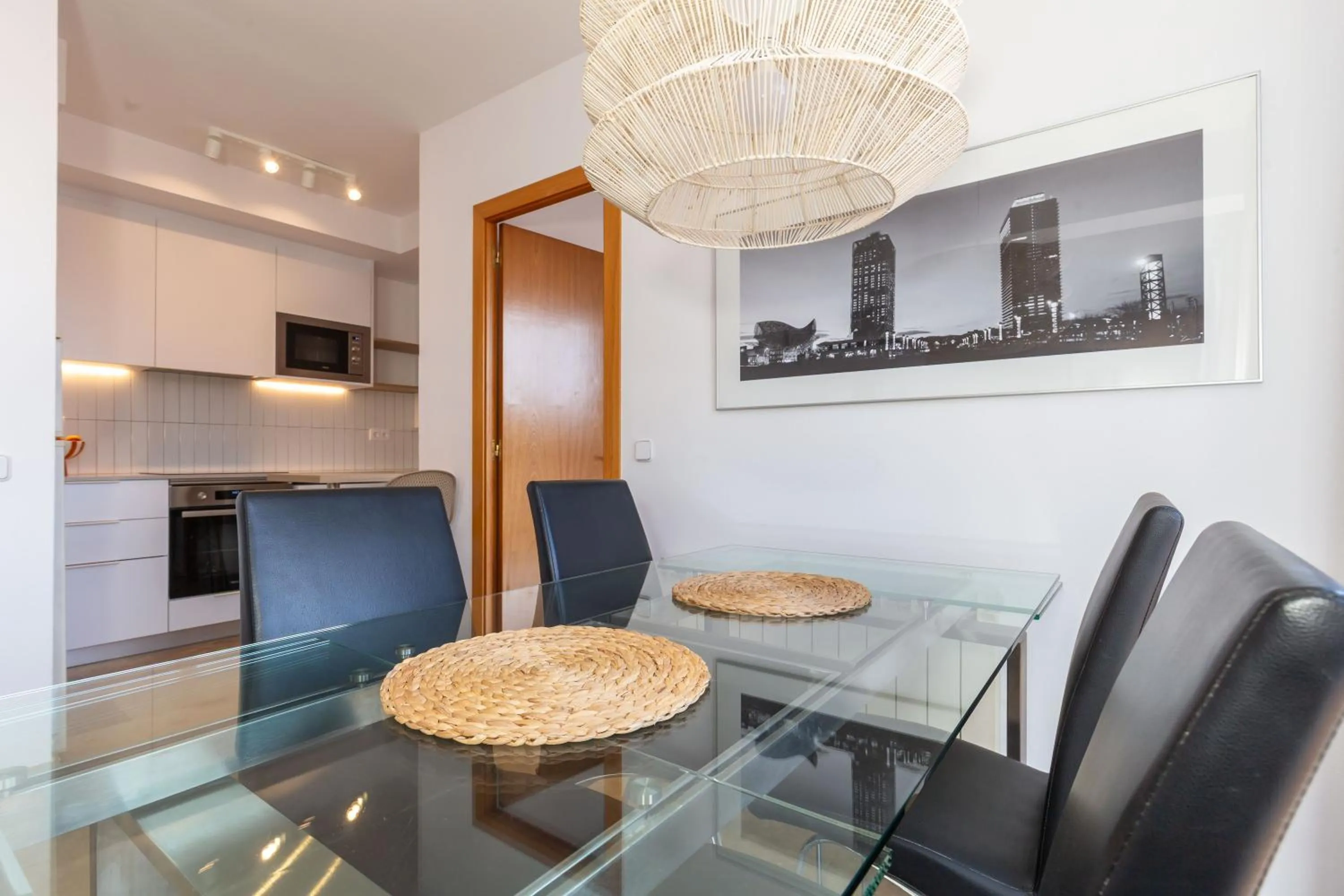 Seating area in Picasso Suites