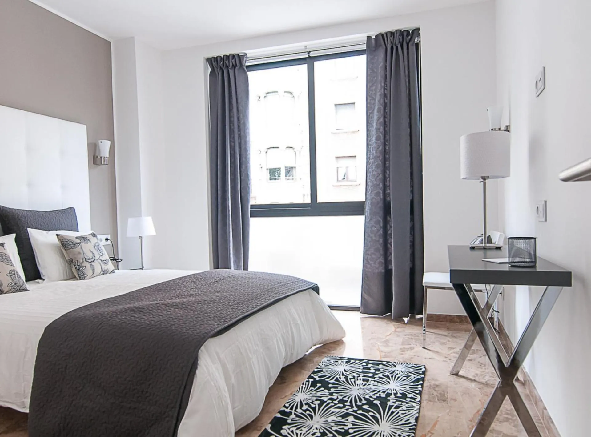 Bed in Picasso Suites