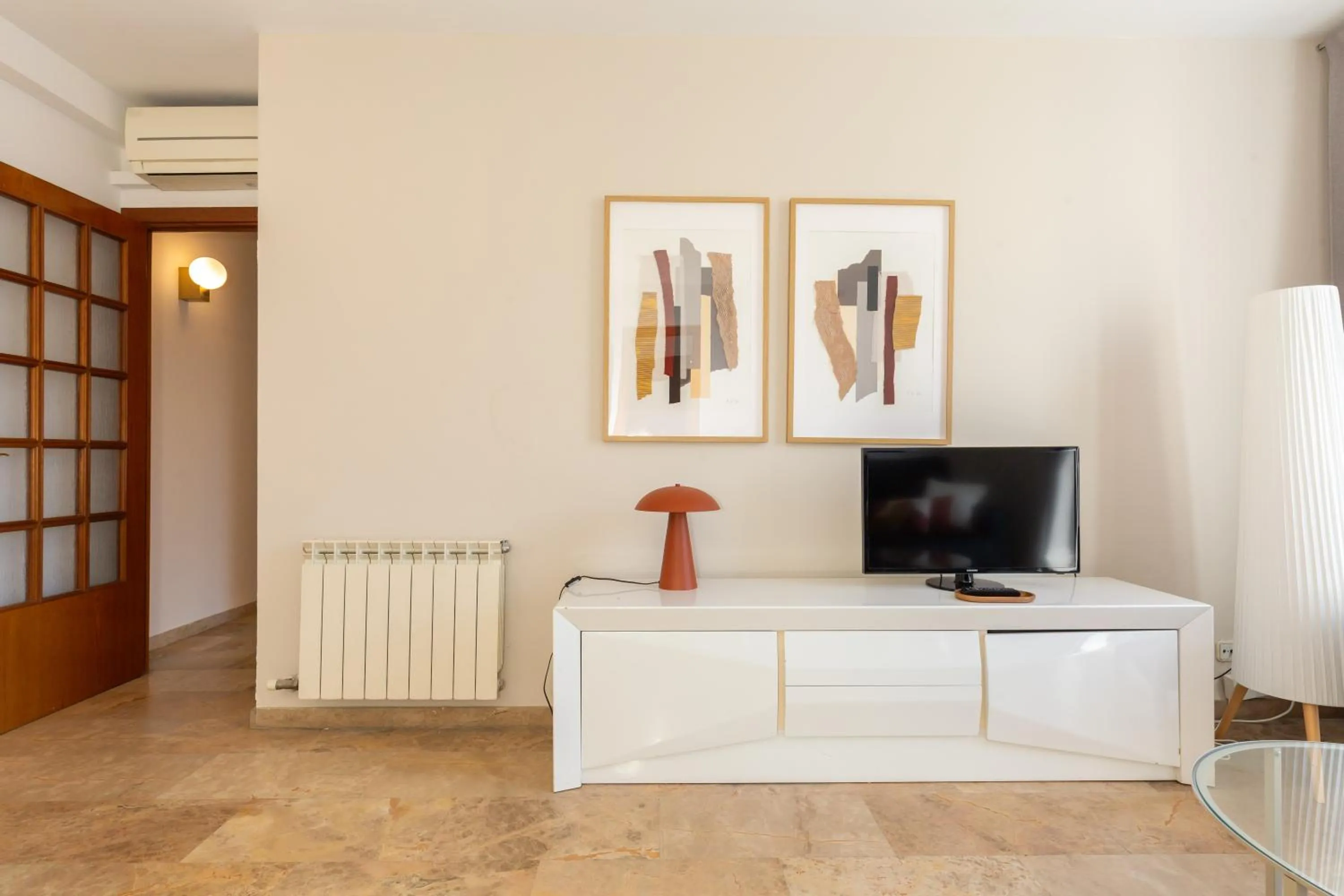 Seating area in Picasso Suites