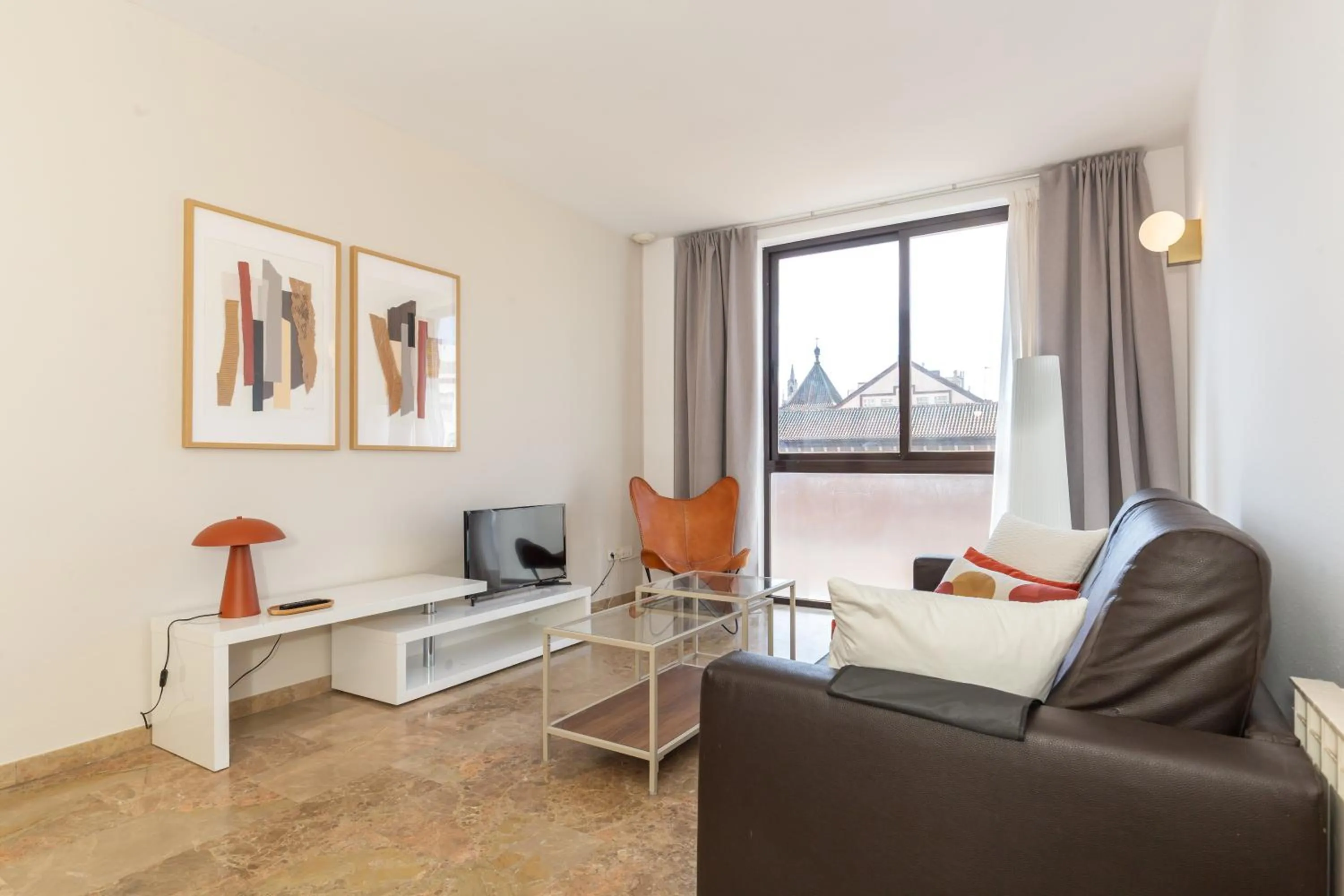 Living room in Picasso Suites