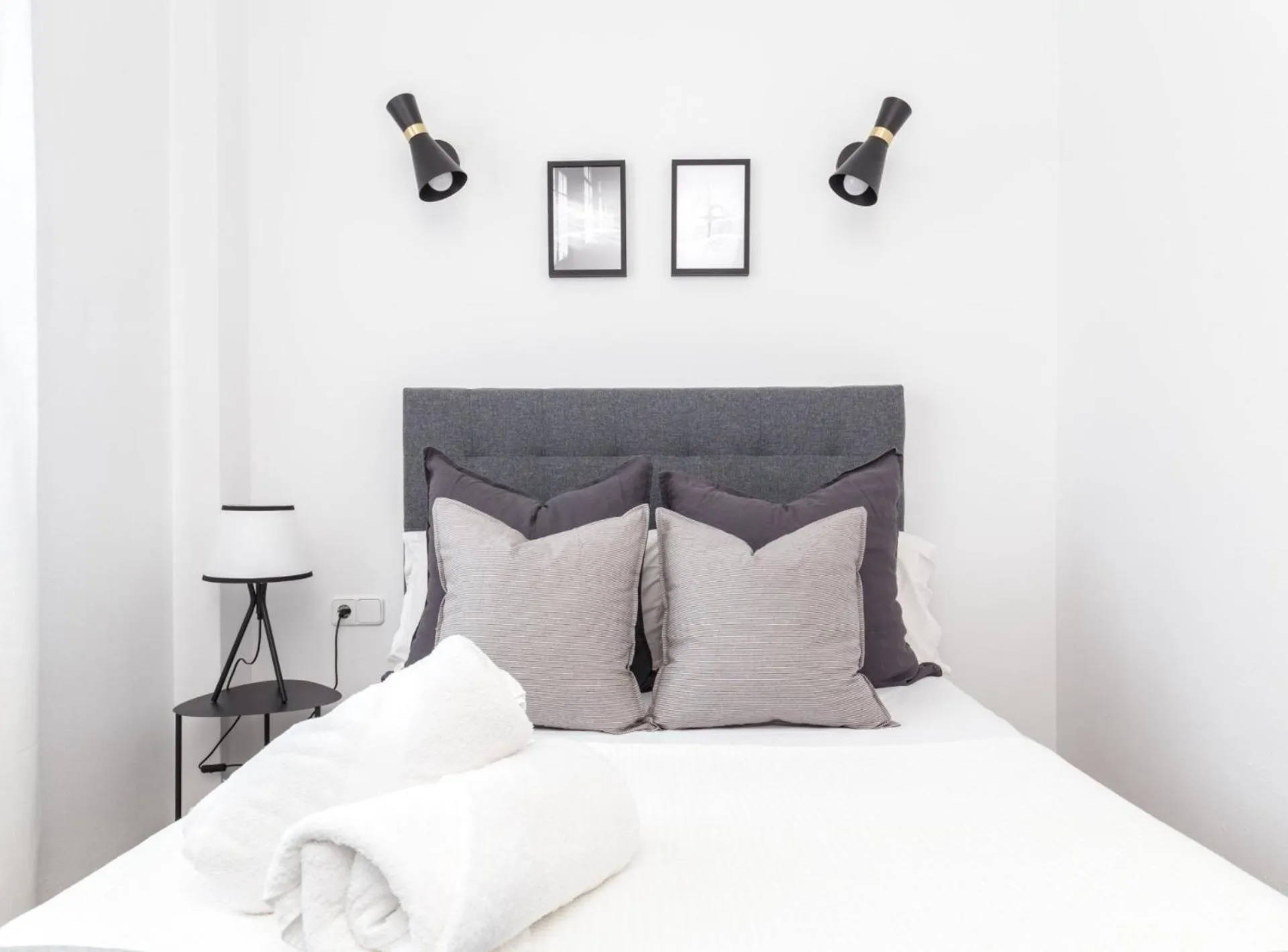 Bed in Picasso Suites