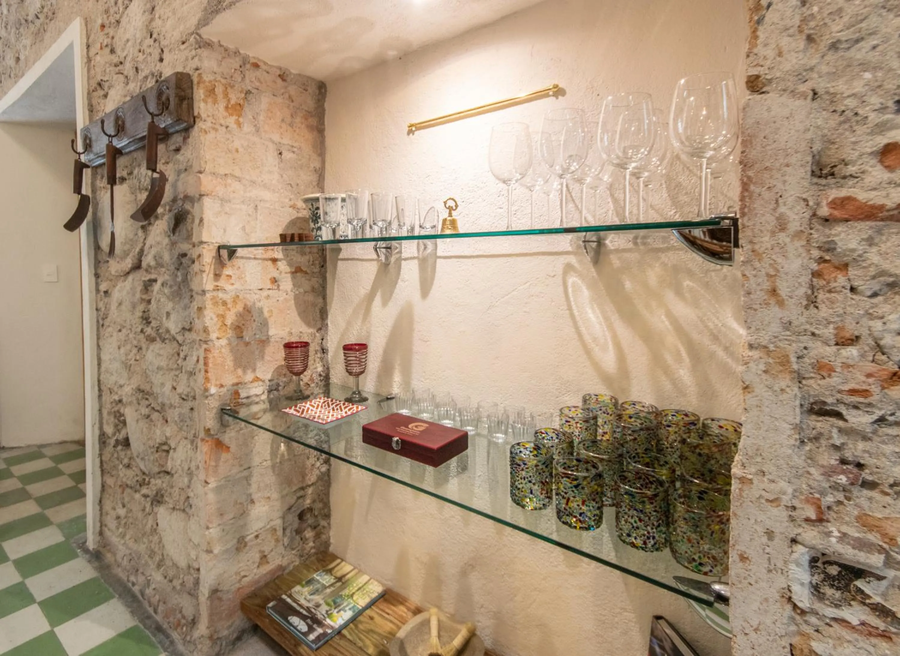 Dining area in Orchid House San Miguel de Allende