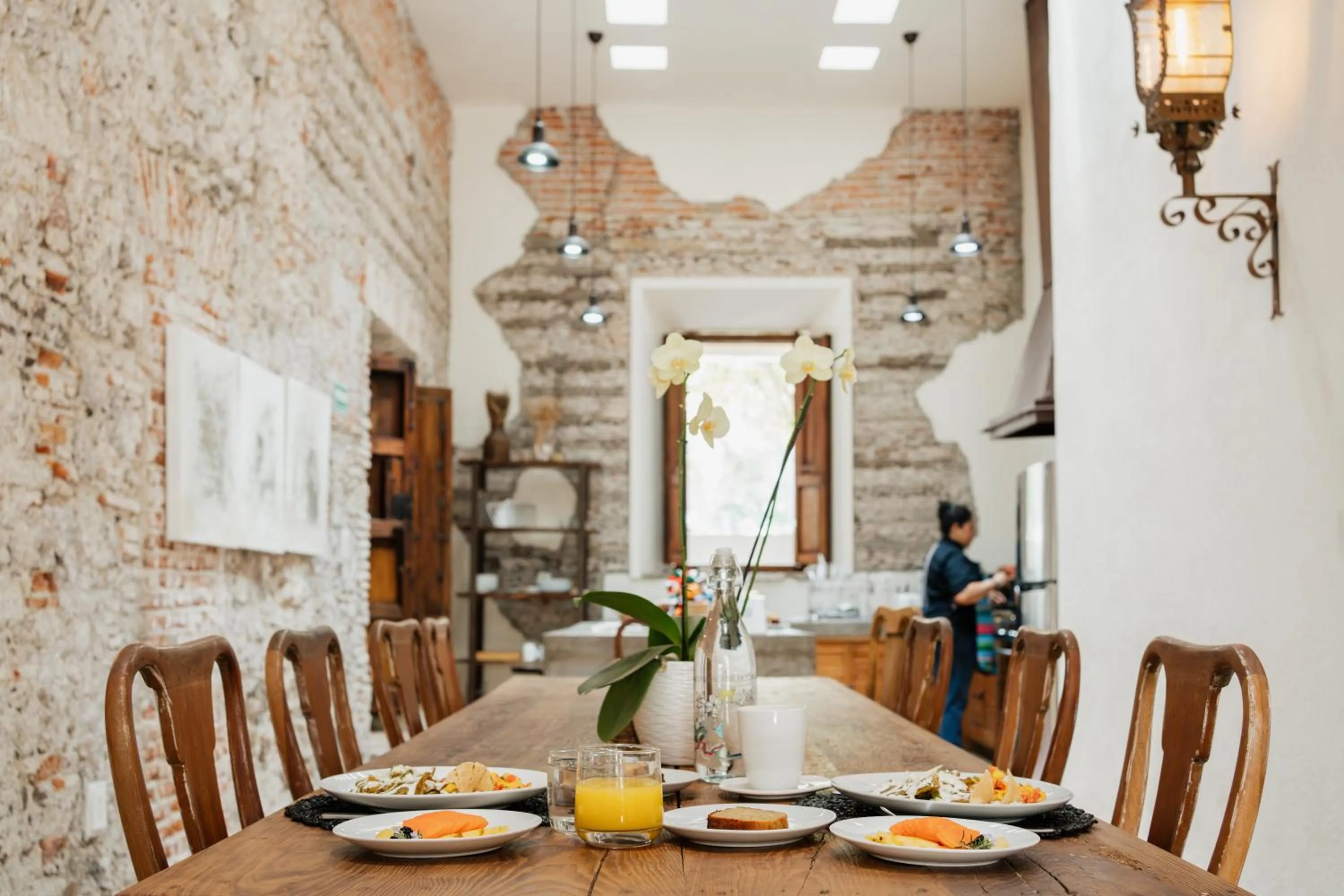 Kitchen or kitchenette in Orchid House San Miguel de Allende