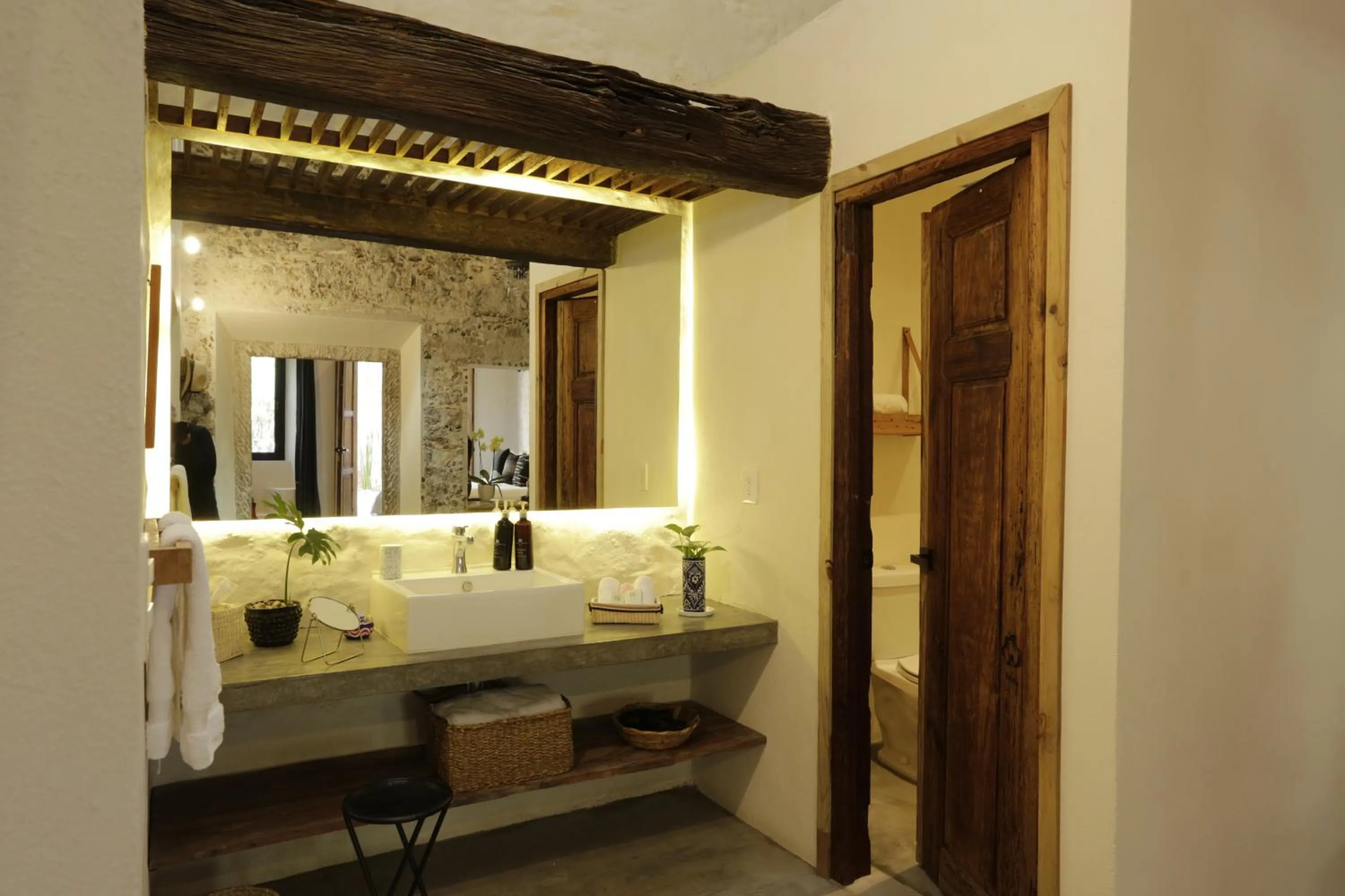 Bathroom in Orchid House San Miguel de Allende