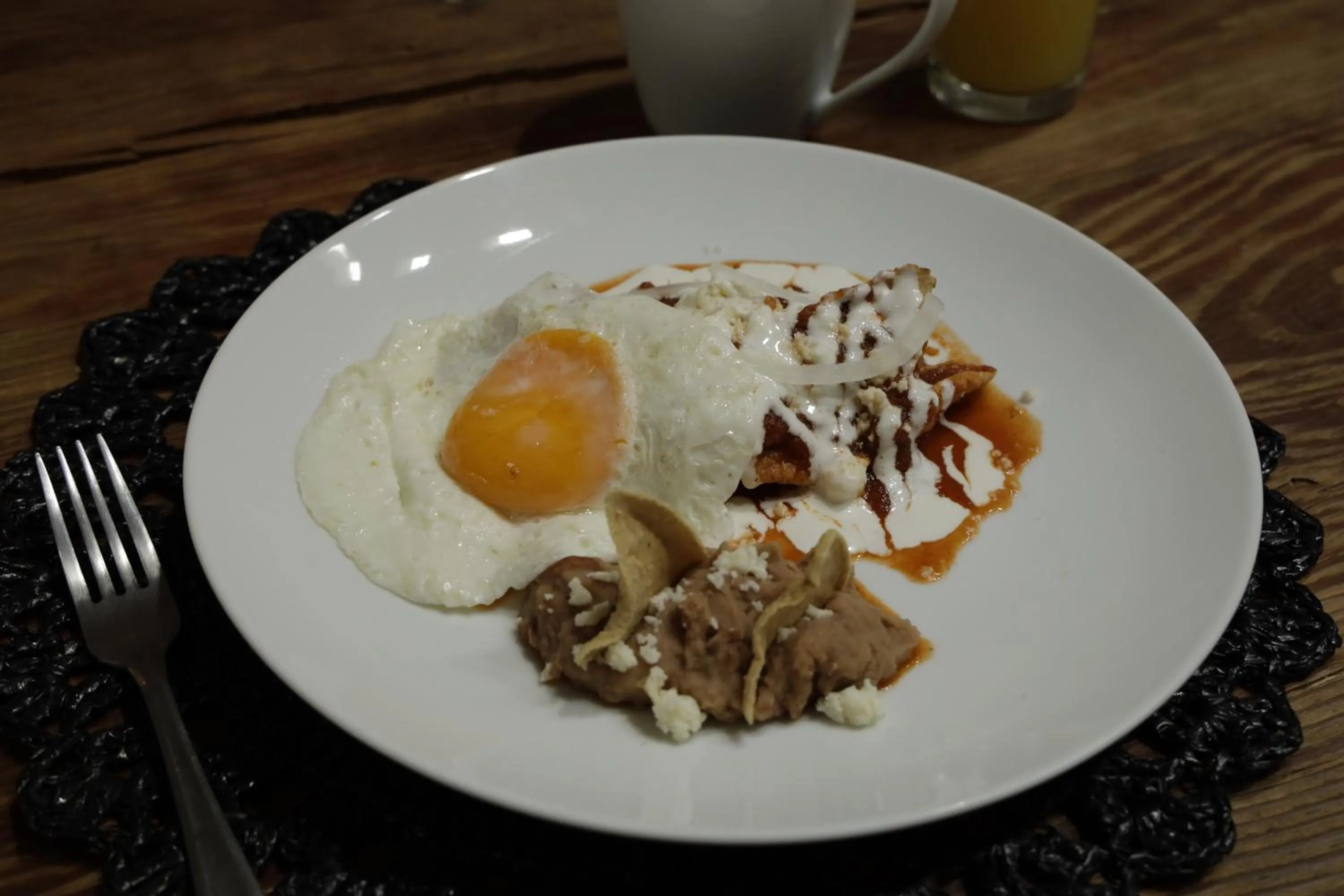 Breakfast in Orchid House San Miguel de Allende