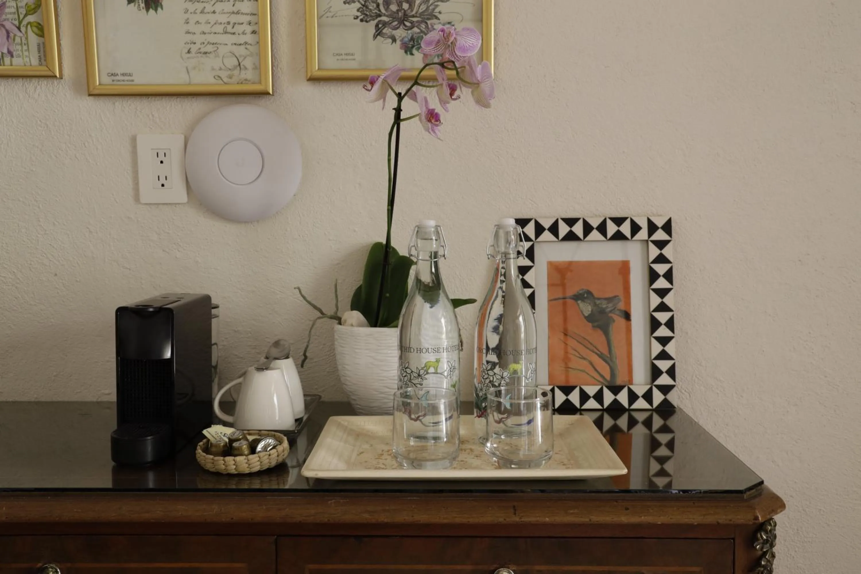 Decorative detail in Orchid House San Miguel de Allende