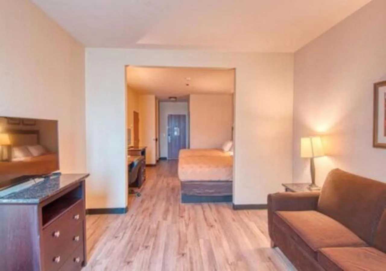 Bed in Express inn & suites