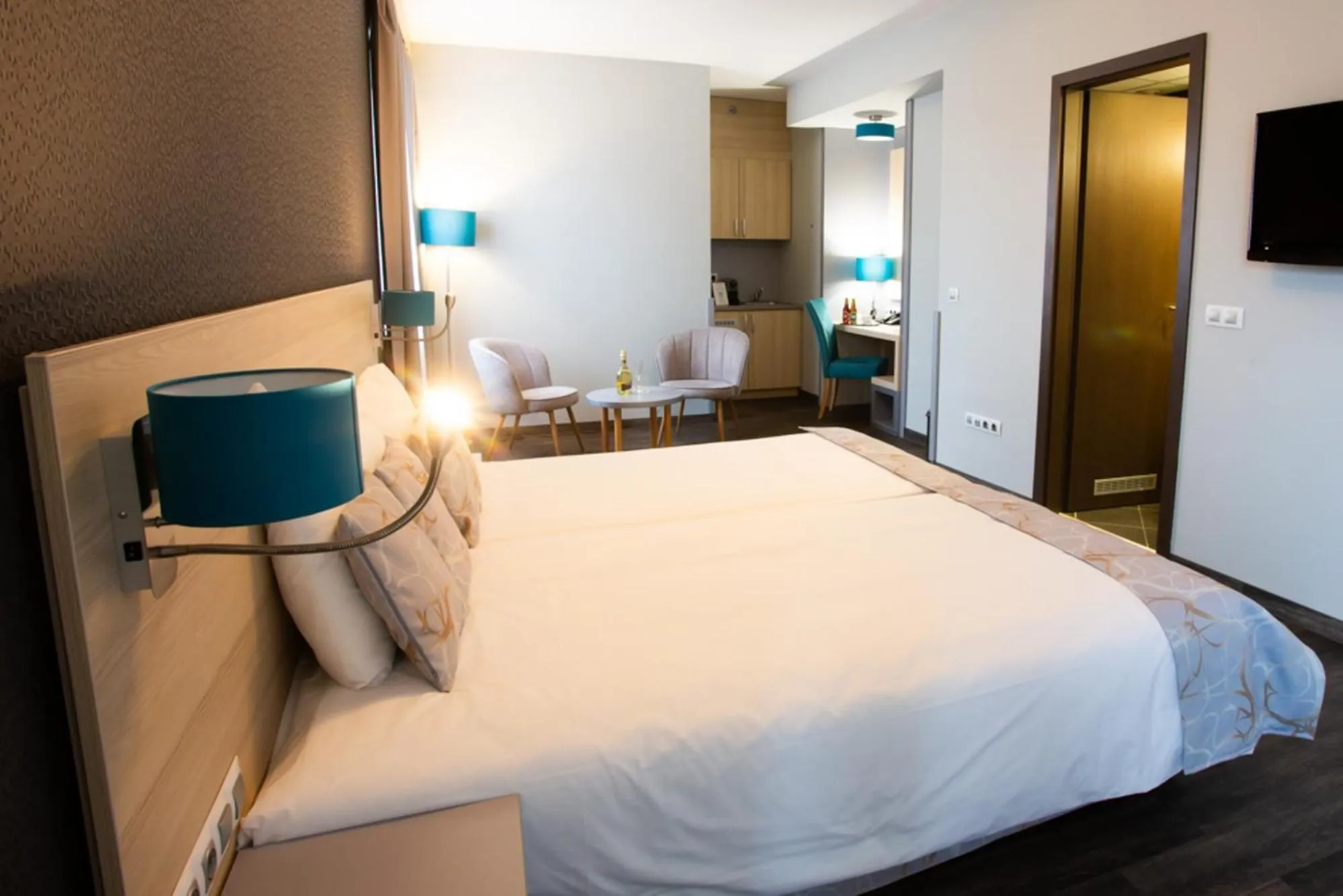 Bed in Hotel Regnum Residence