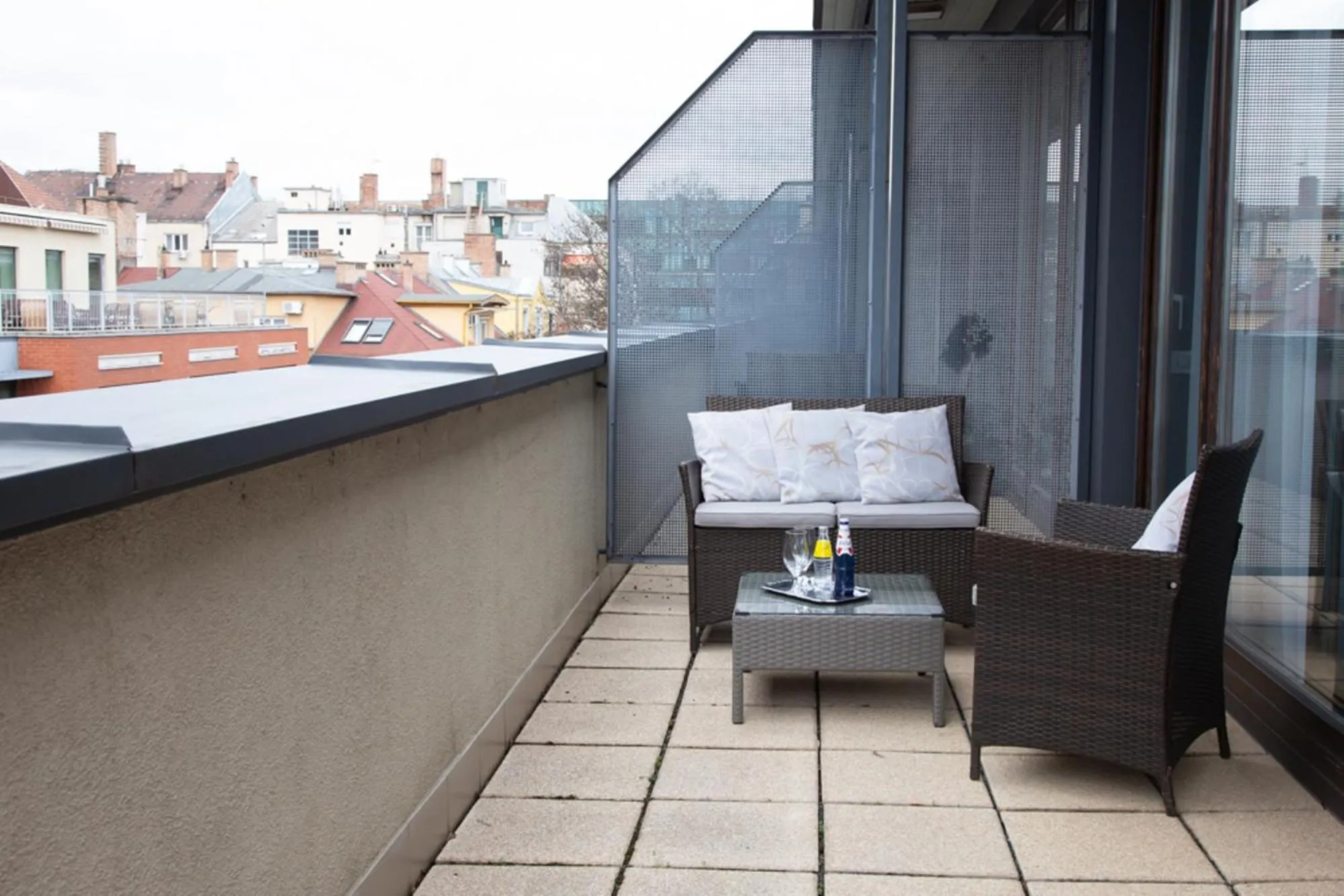 Patio in Hotel Regnum Residence