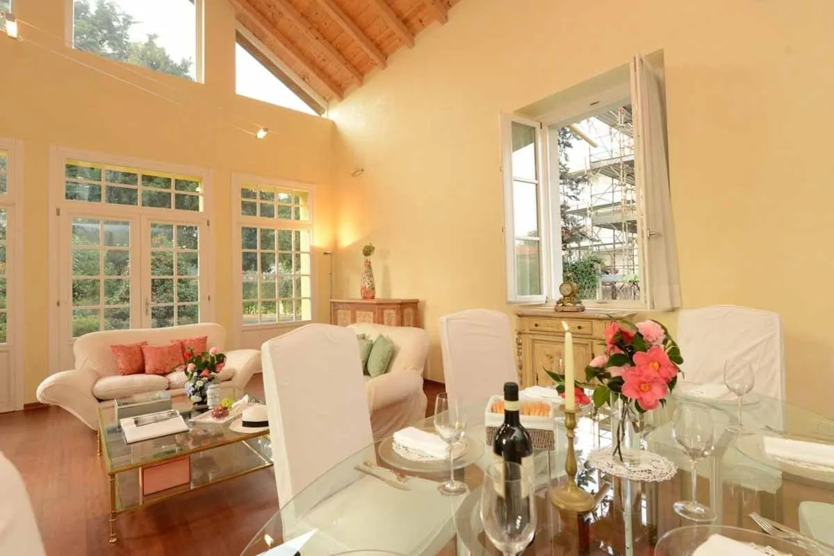 Living room in Villa Verganti Veronesi