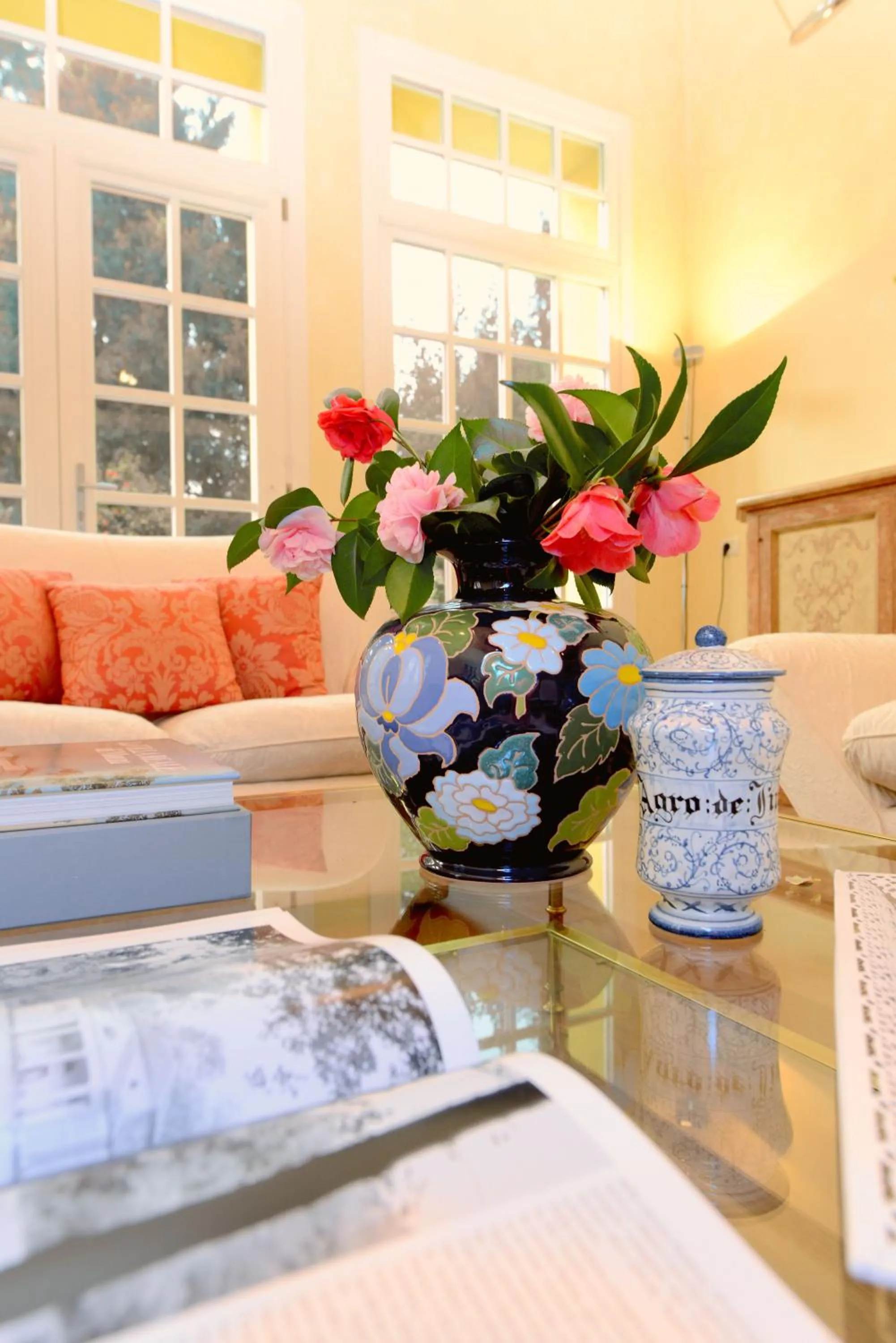 Living room in Villa Verganti Veronesi