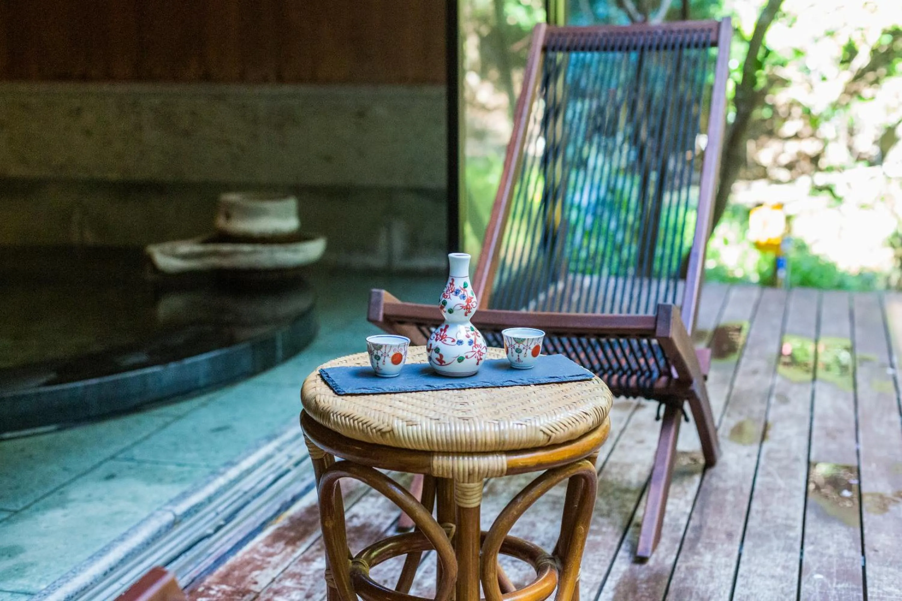 Hot Spring Bath in Sakahijiri gyokushoen