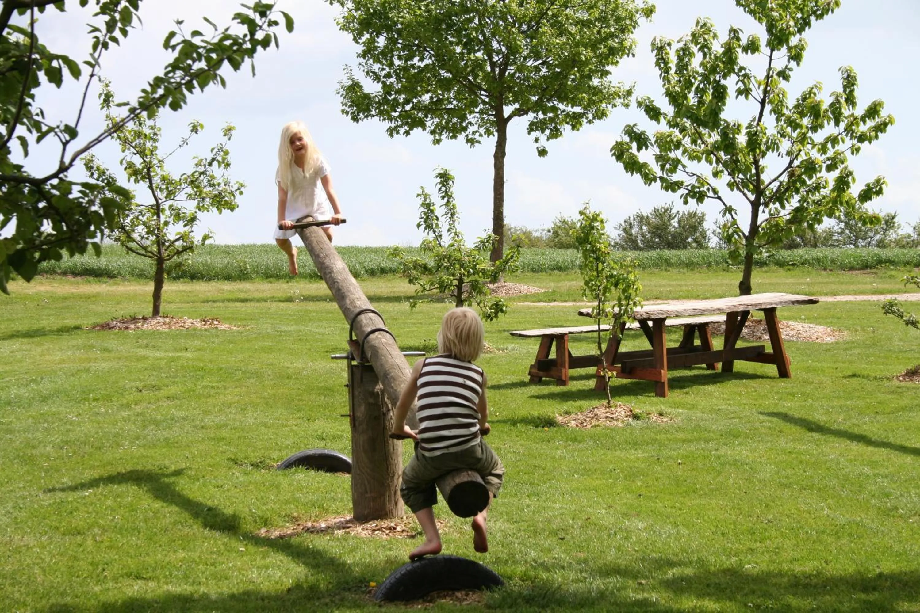 Garden in Loff Holiday Houses