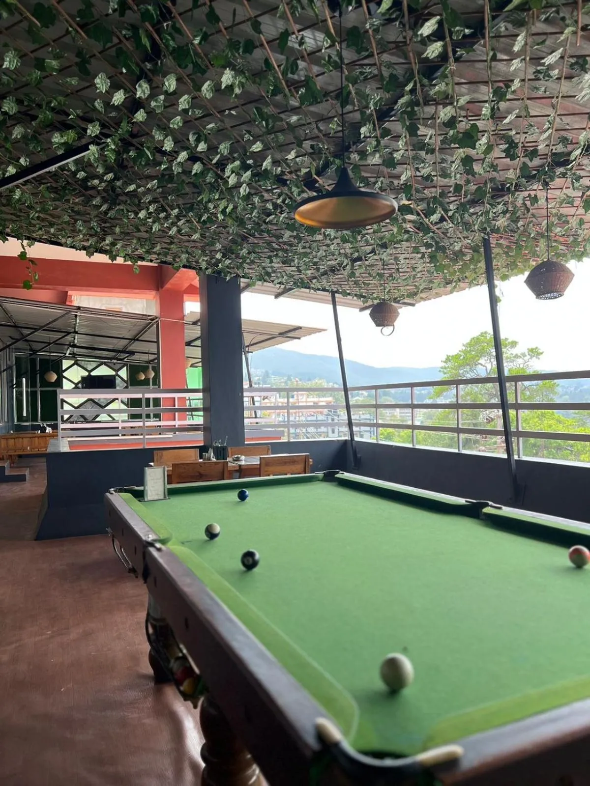 Billiard in The Living Roof