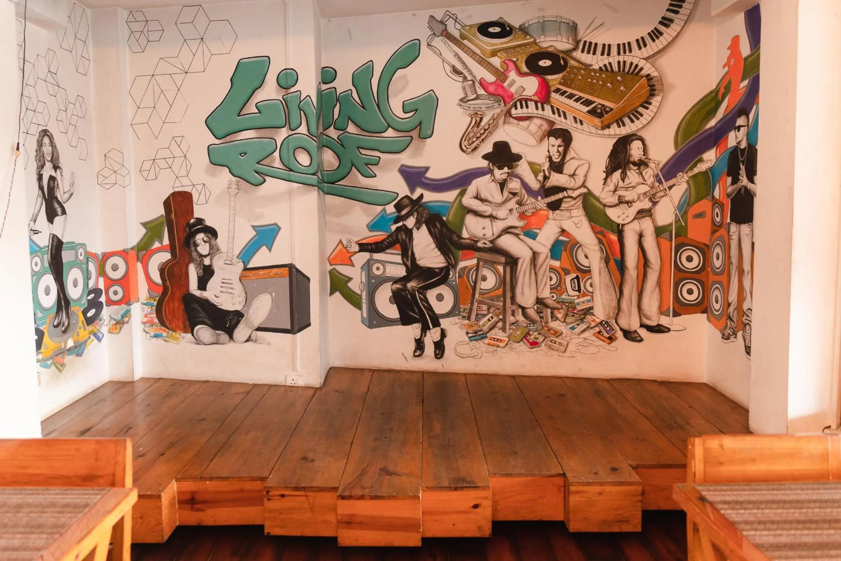 Food and drinks in The Living Roof