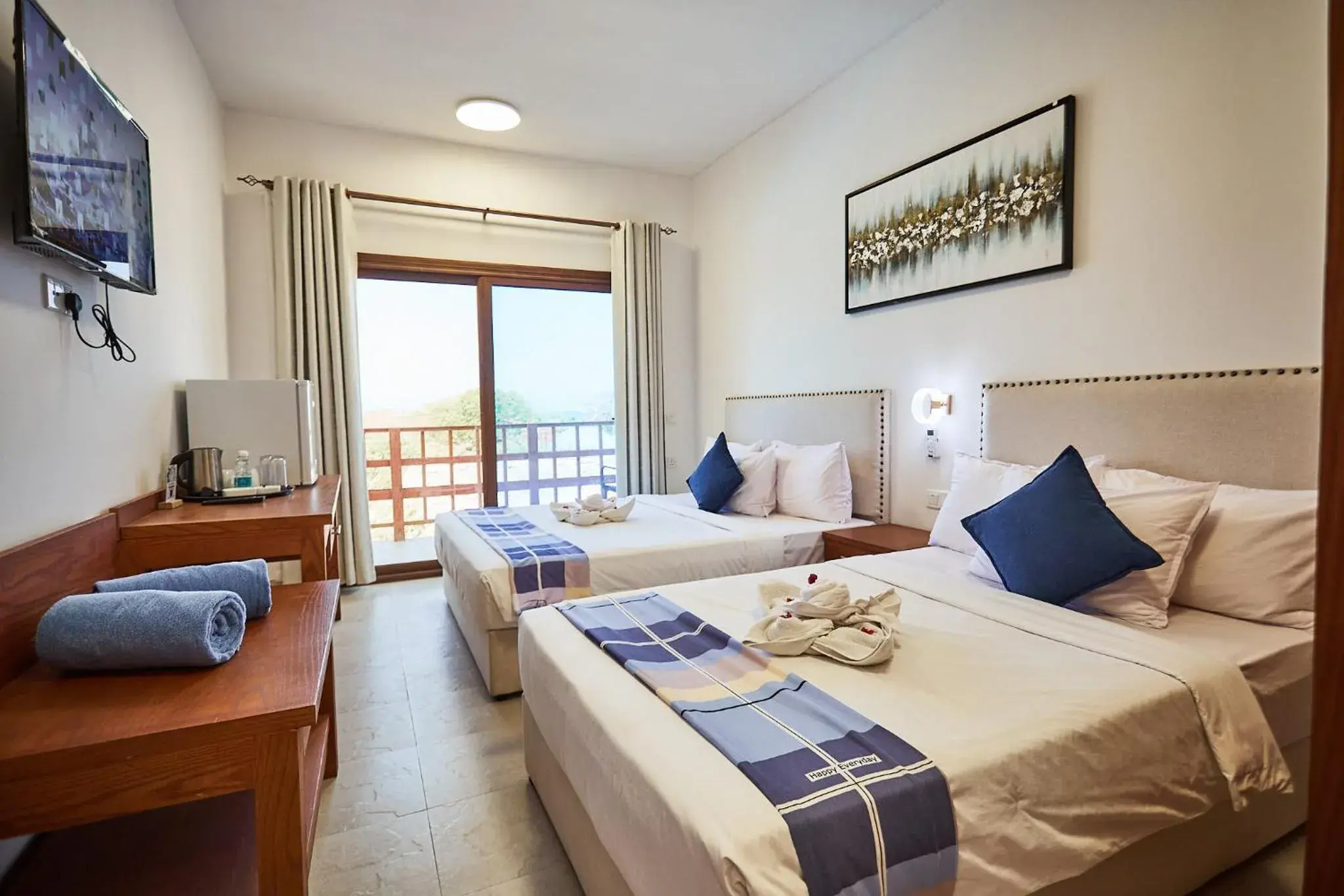 Triple Room with Pool View in Malika Nungwi Hotel Triple Room with Pool View in Malika Nungwi Hotel