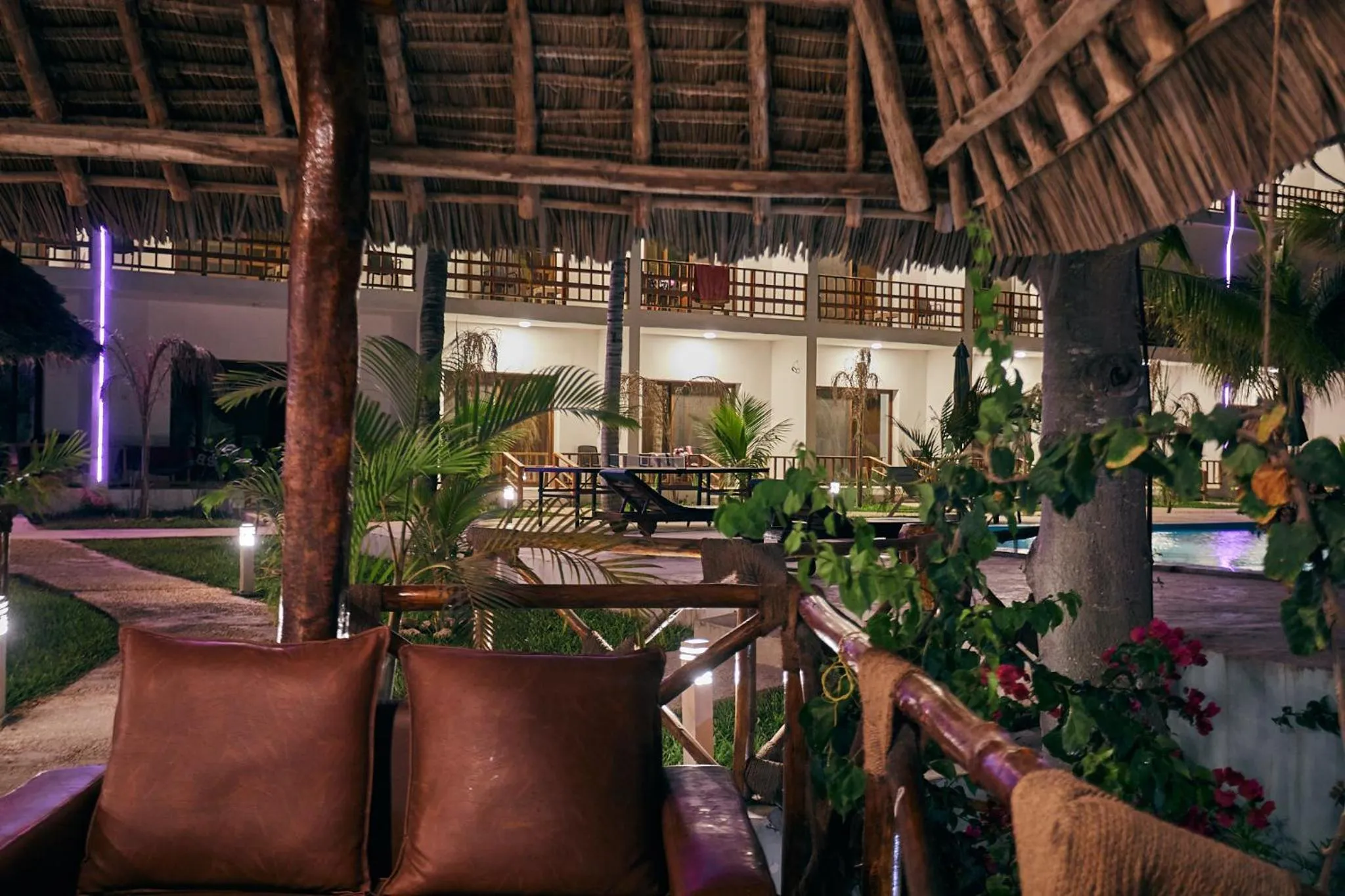 Garden in Malika Nungwi Hotel