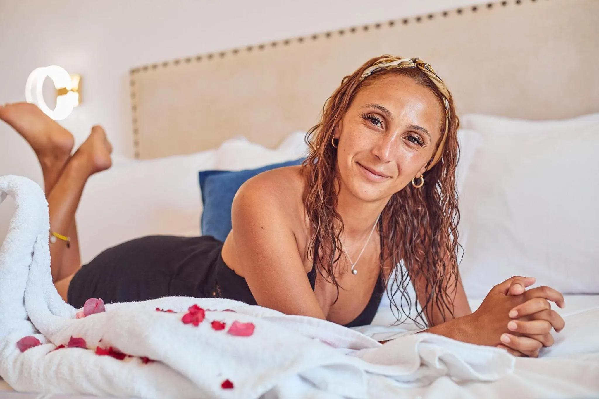 Bed in Malika Nungwi Hotel