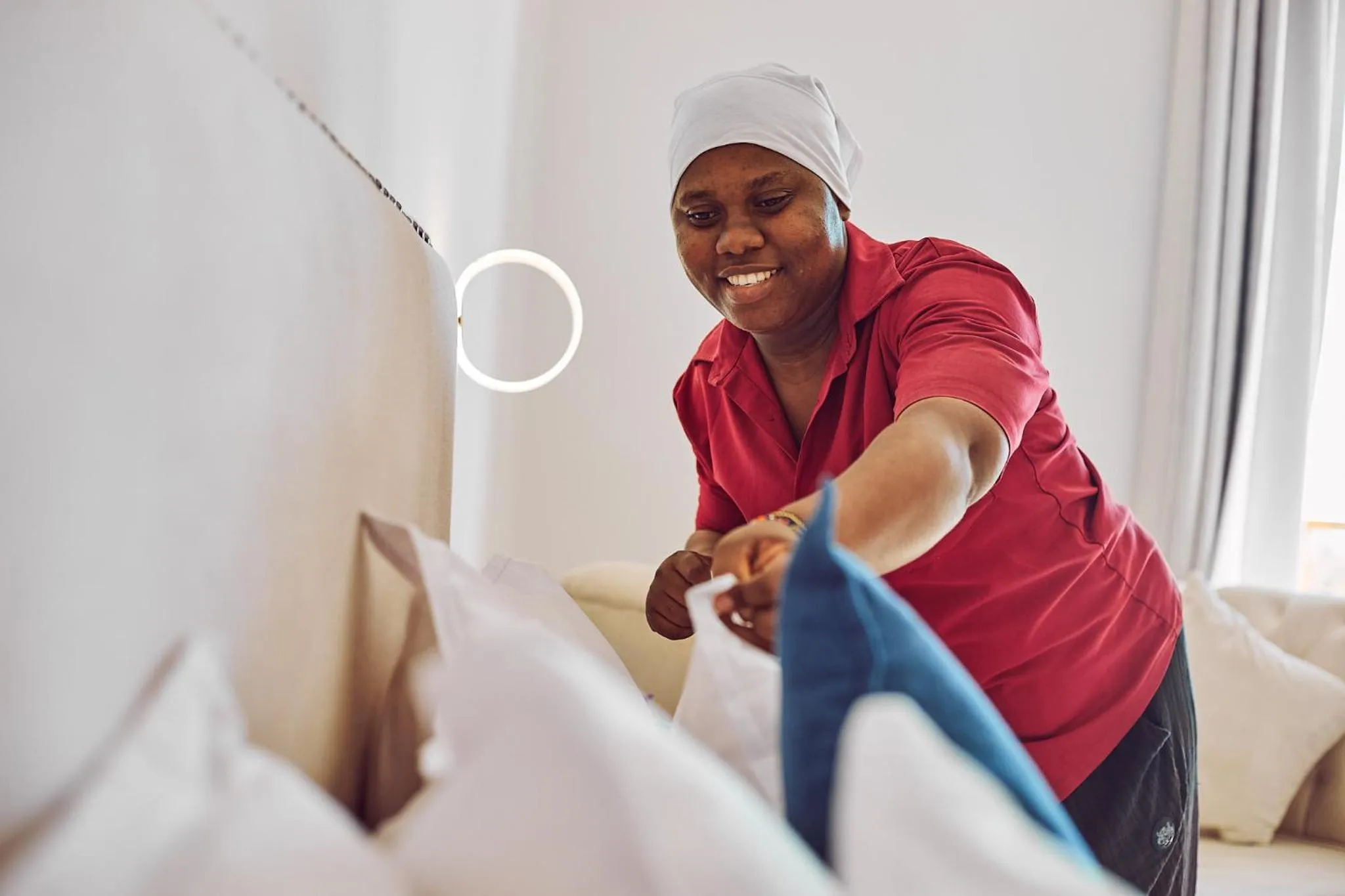 Staff in Malika Nungwi Hotel