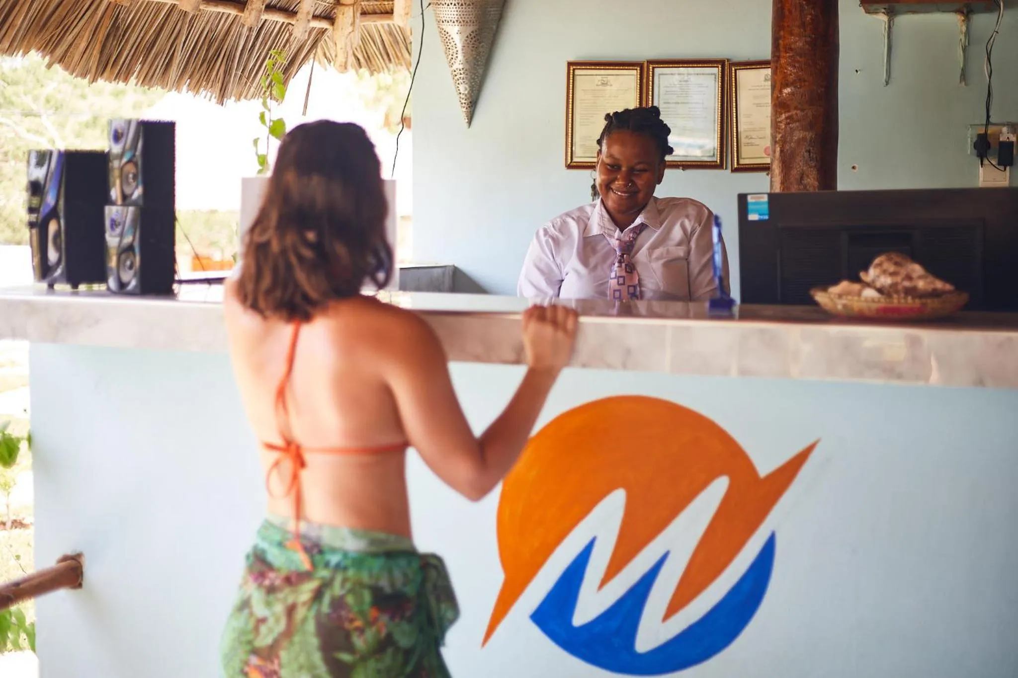 People in Malika Nungwi Hotel