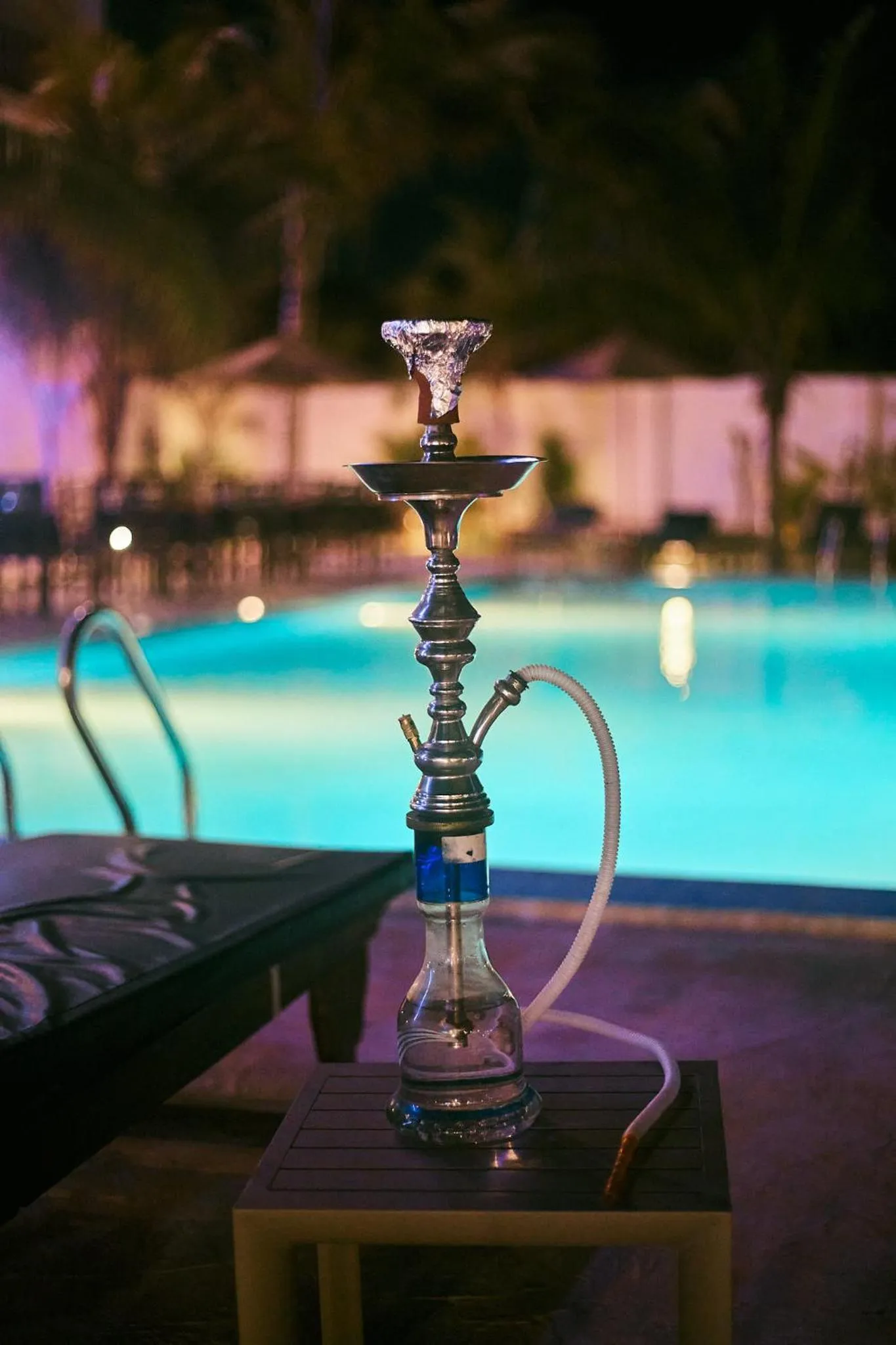 Pool view in Malika Nungwi Hotel