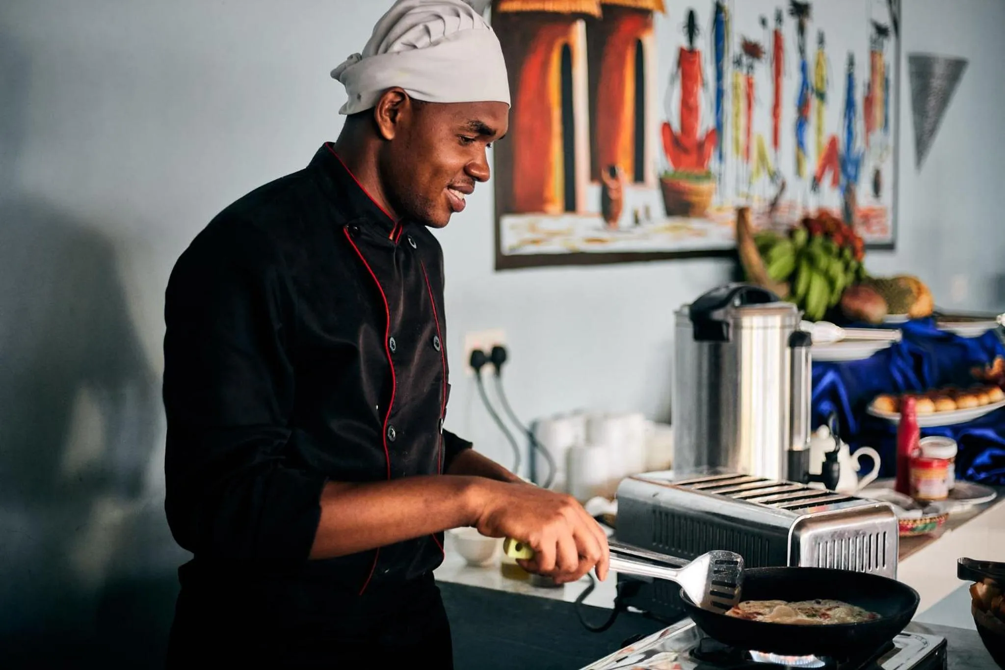 Staff in Malika Nungwi Hotel
